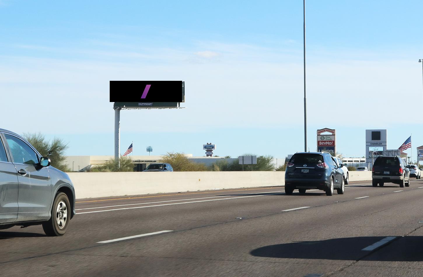 I-10 (Maricopa Fwy) 2000 ft S/O Warner Rd E/S