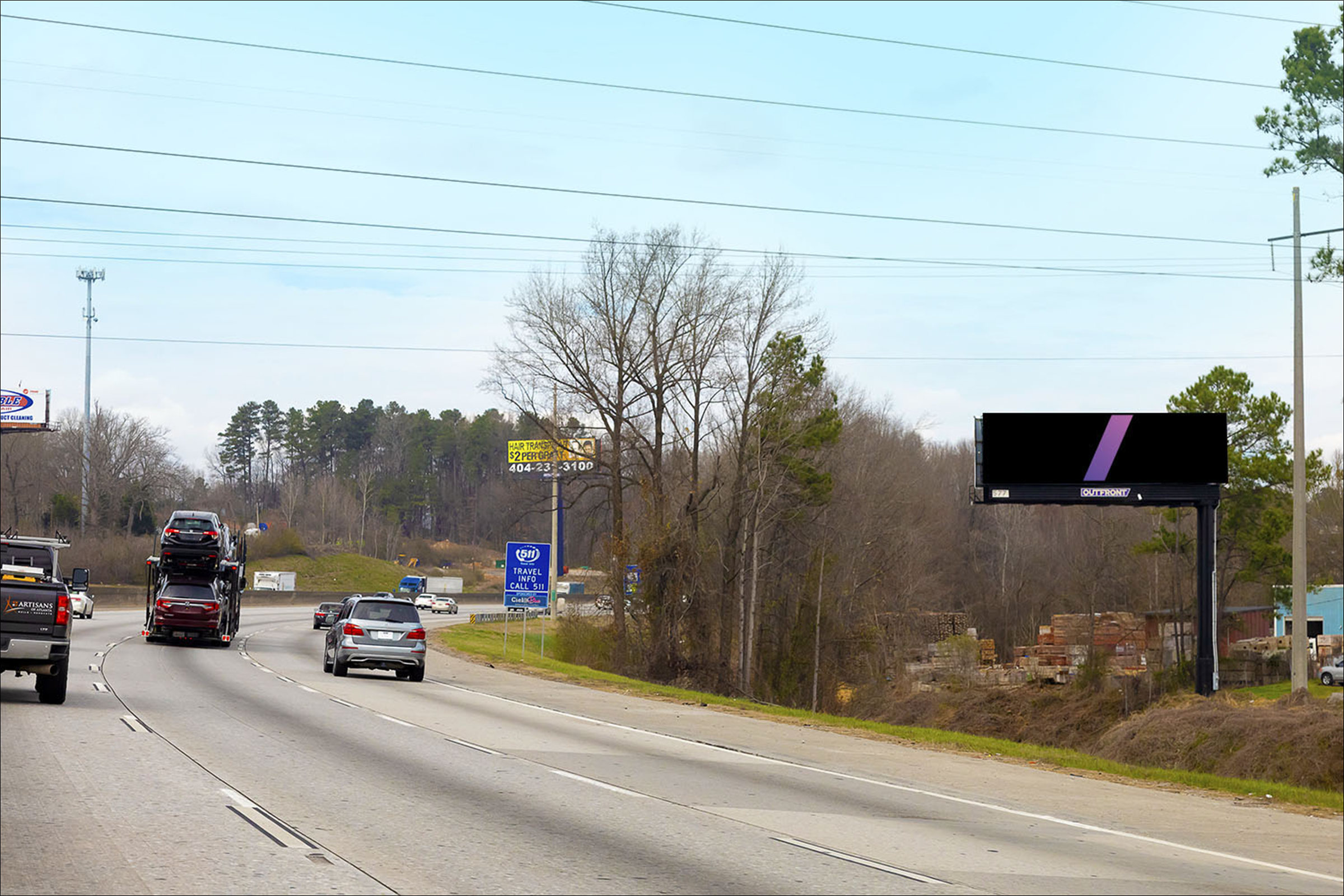 I-285 0.97 mi S/O S Cobb Dr E/S