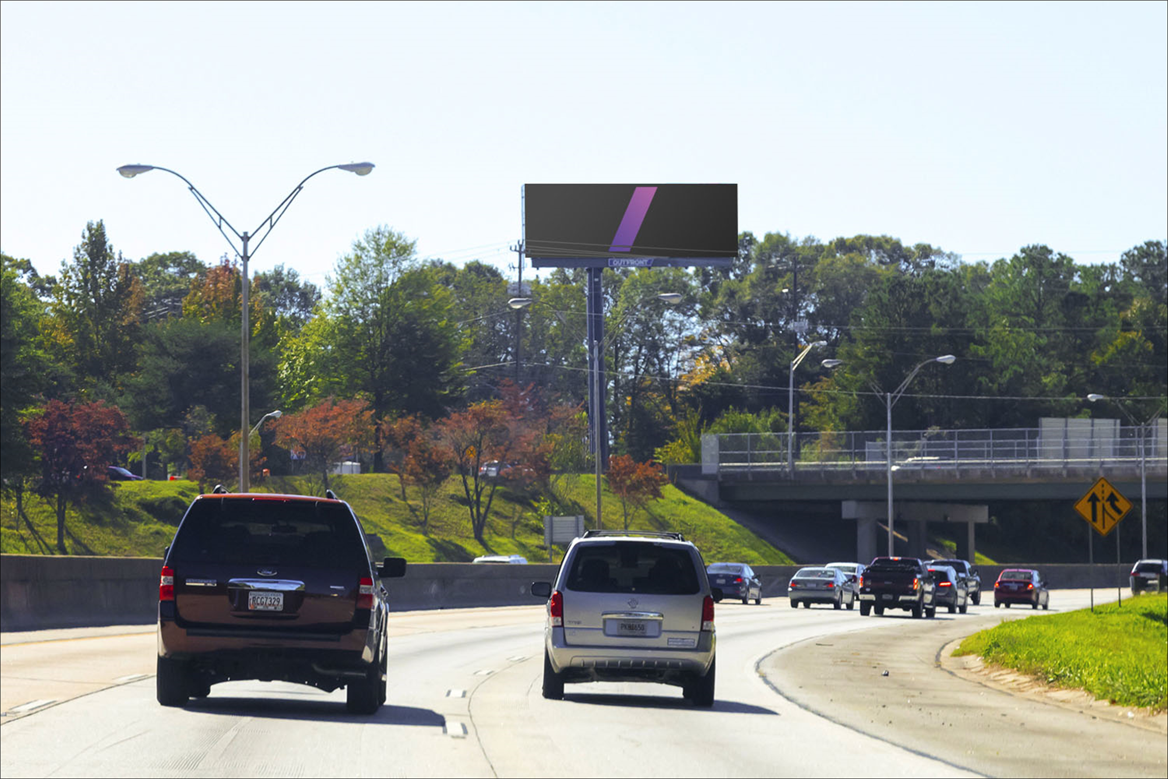 I-85 100 ft S/O Sylvan Rd E/S