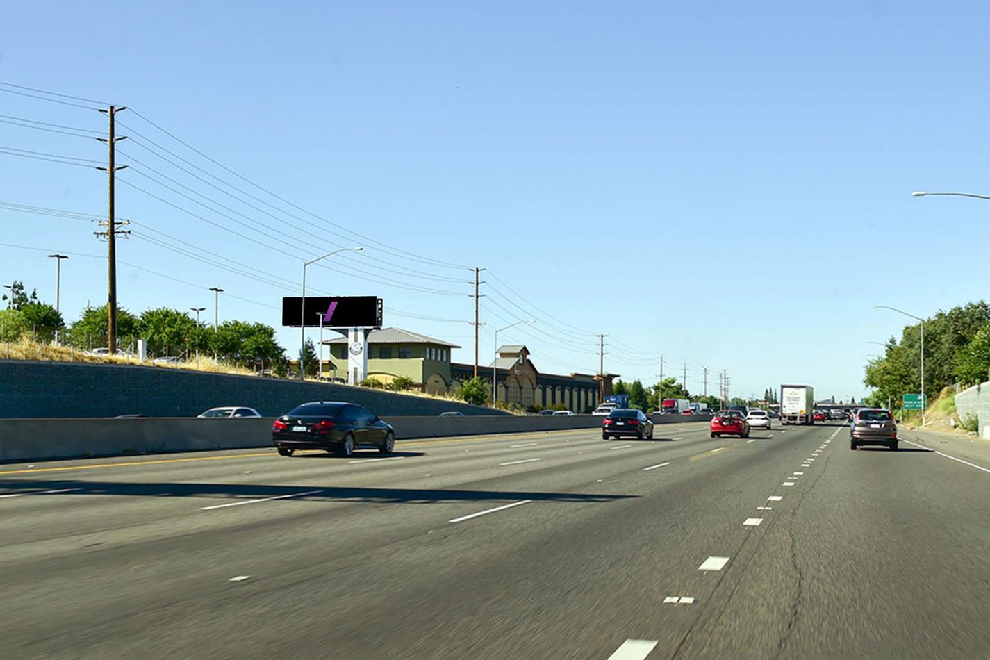 I-80 .50 mi W/O Eureka Rd. Exit, Roseville S/S