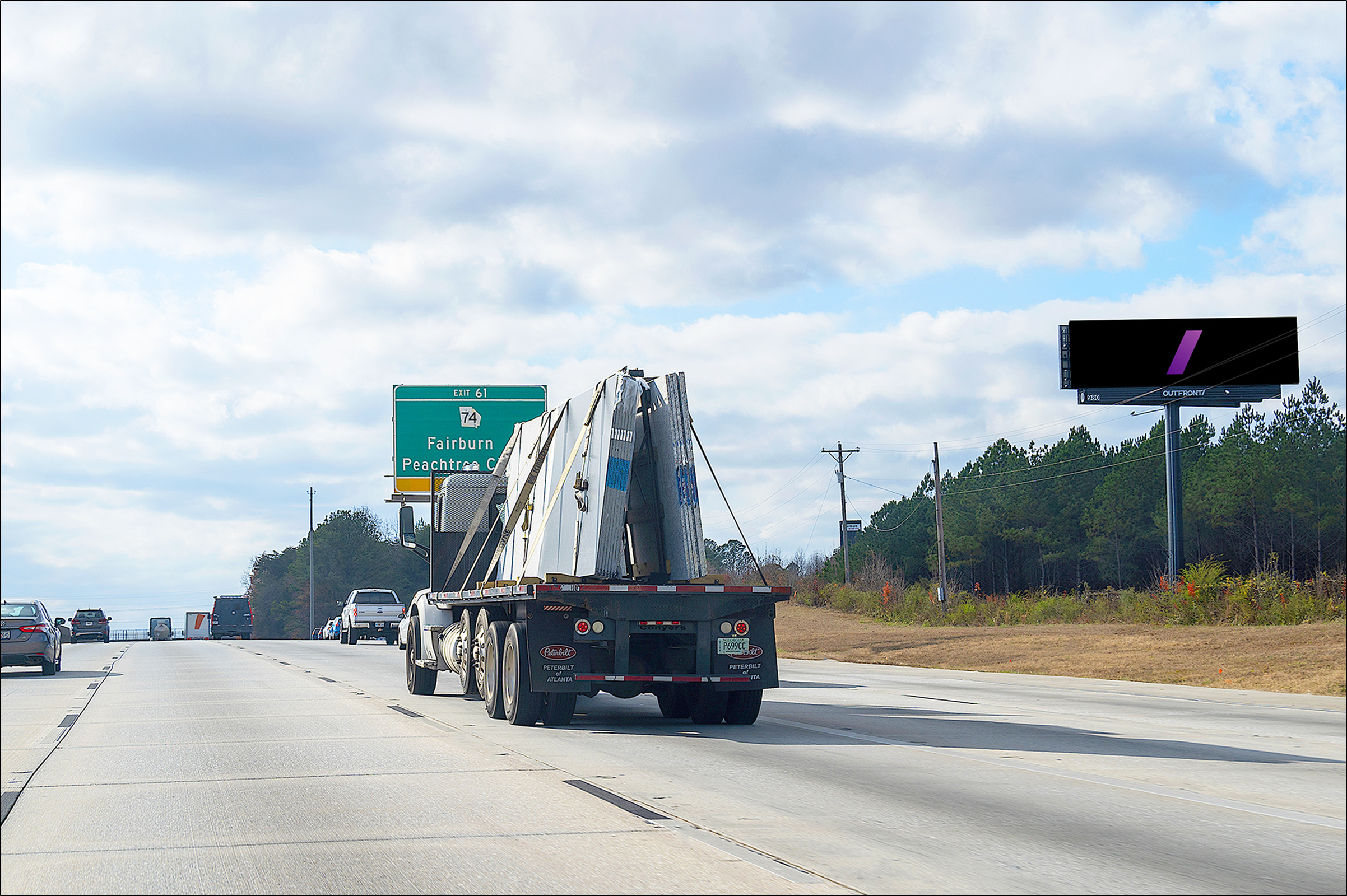I-85S 0.2 mi N/O Hwy 74 W/S