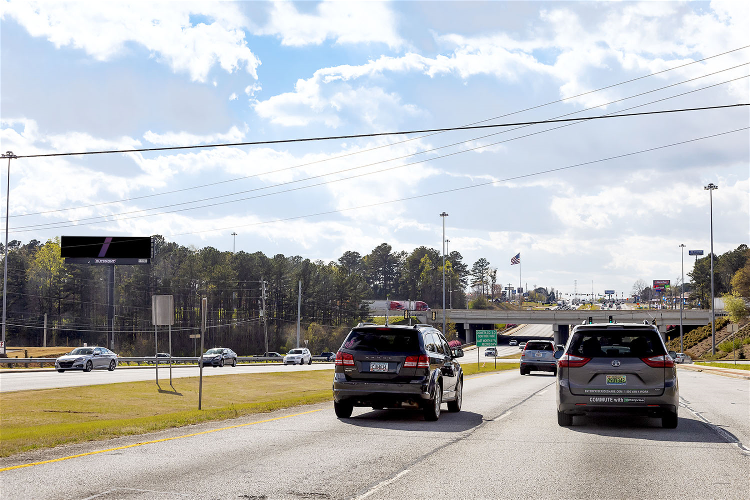 Bullsboro Dr (GA 34) 0.1 mi E/O I-85S S/S