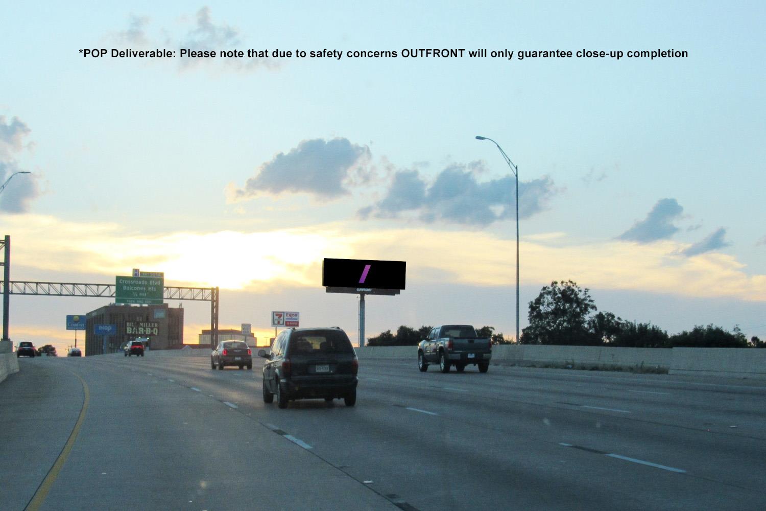 I-10 W E/O Vance Jackson NS F/E