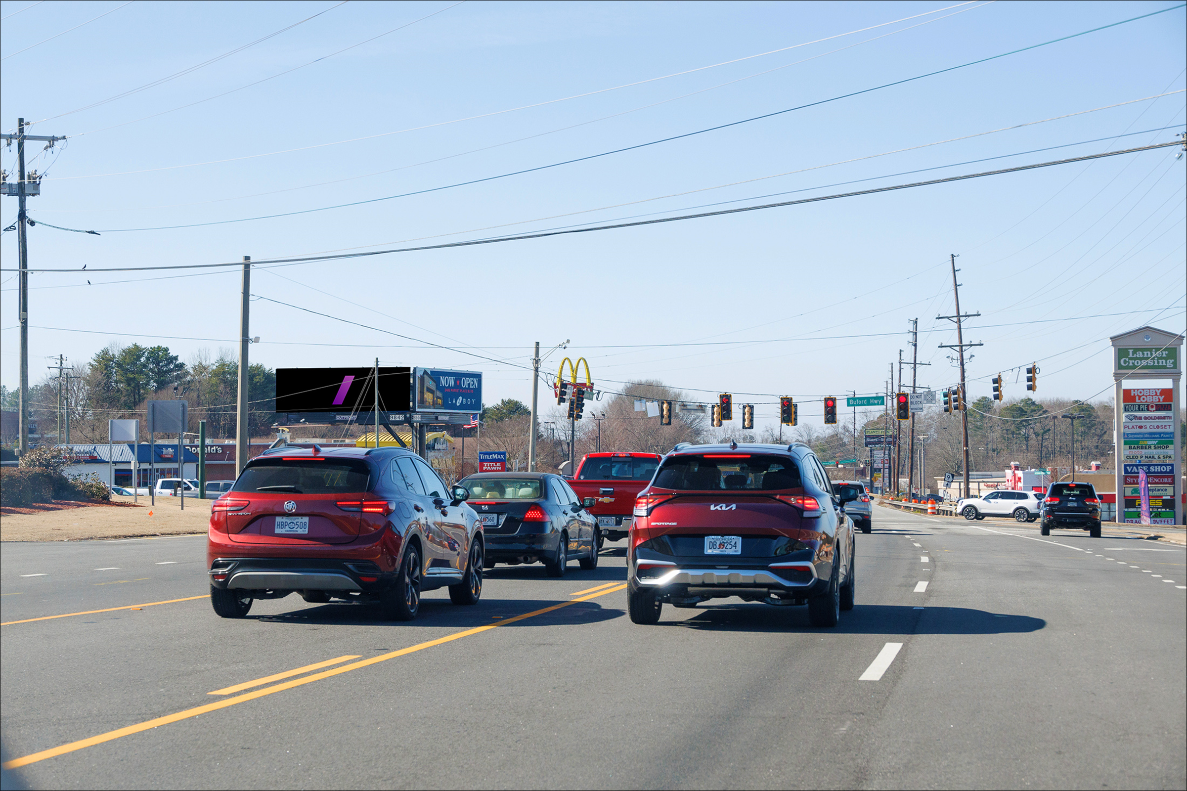 Hwy 9 (Atlanta Rd) 50 ft S/O Hwy 20 E/S