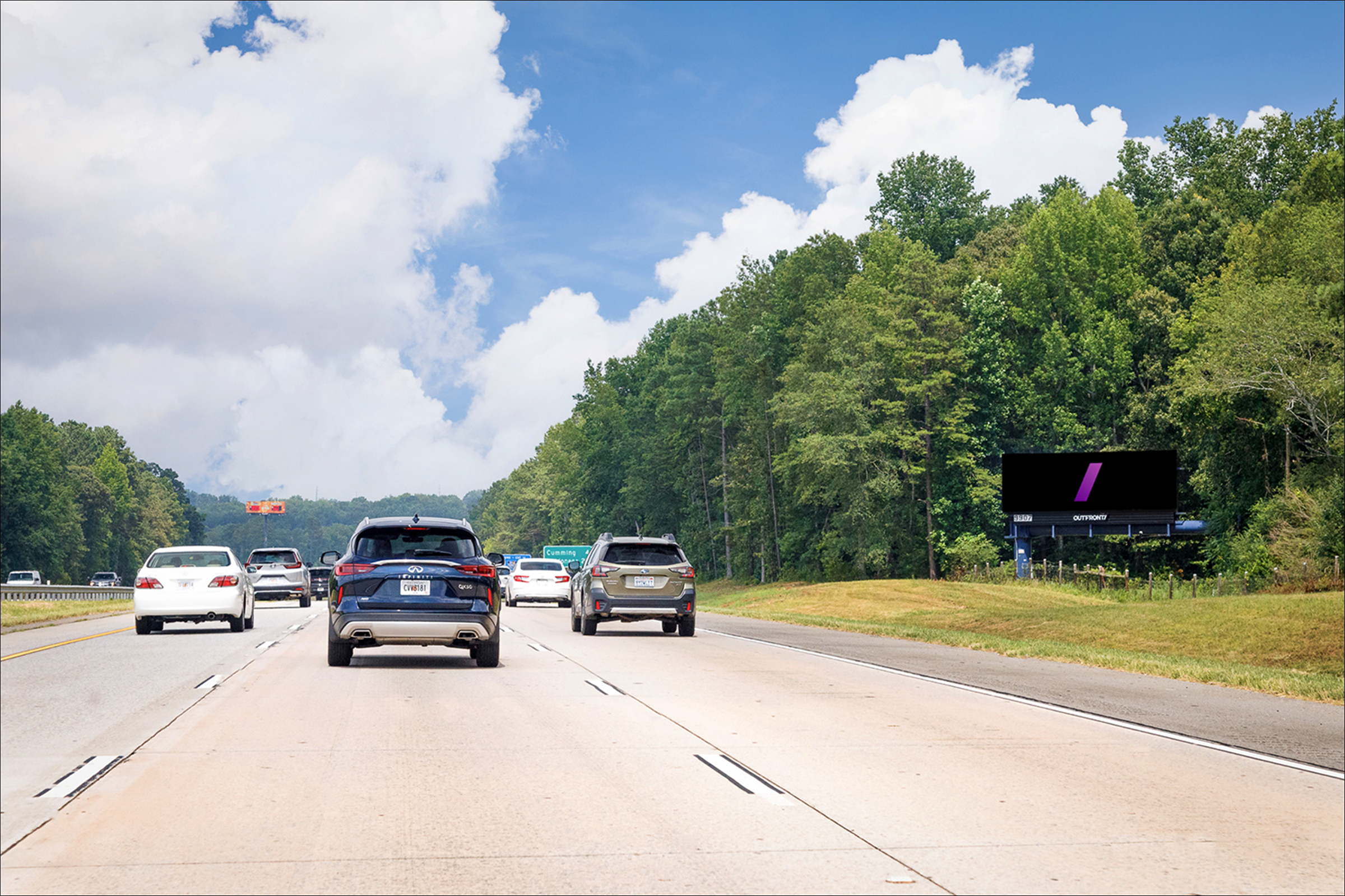Hwy 400 1.0 mi N/O Hwy 141 (Peachtree Pkwy) E/S
