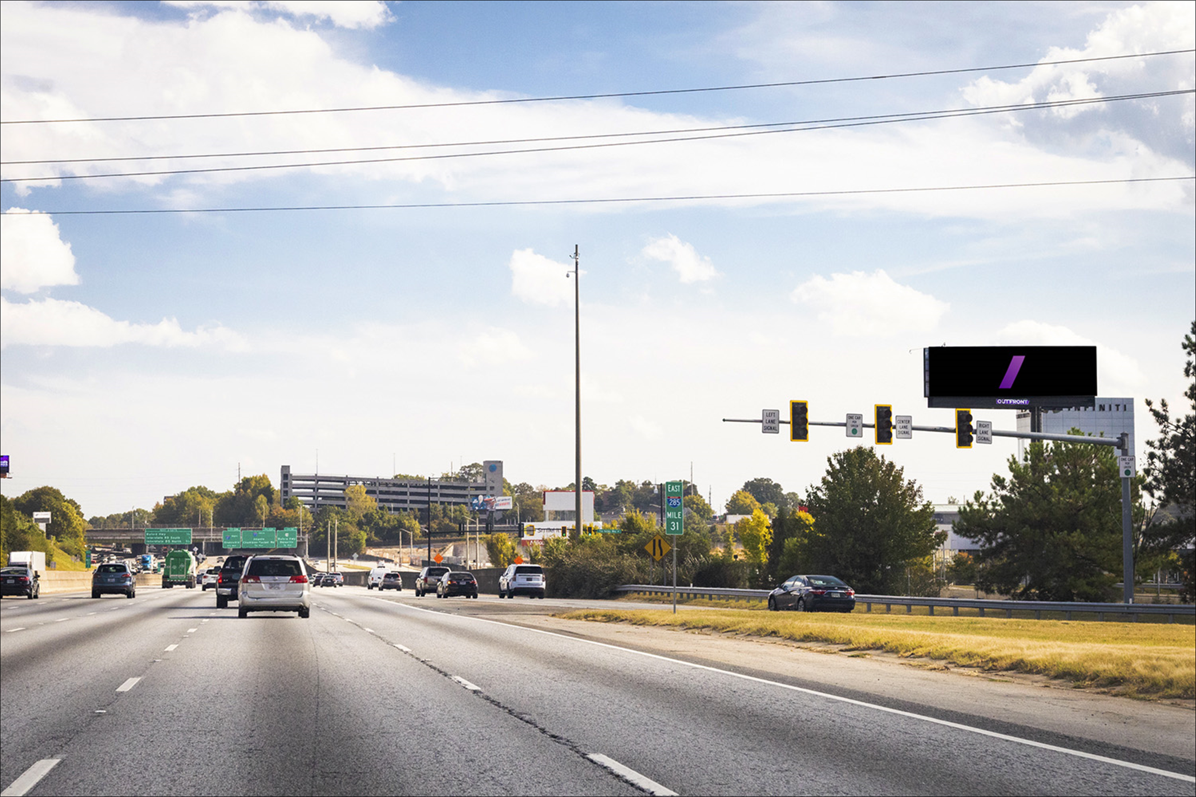 I-285 0.25 mi E/O Peachtree Industrial Blvd S/S