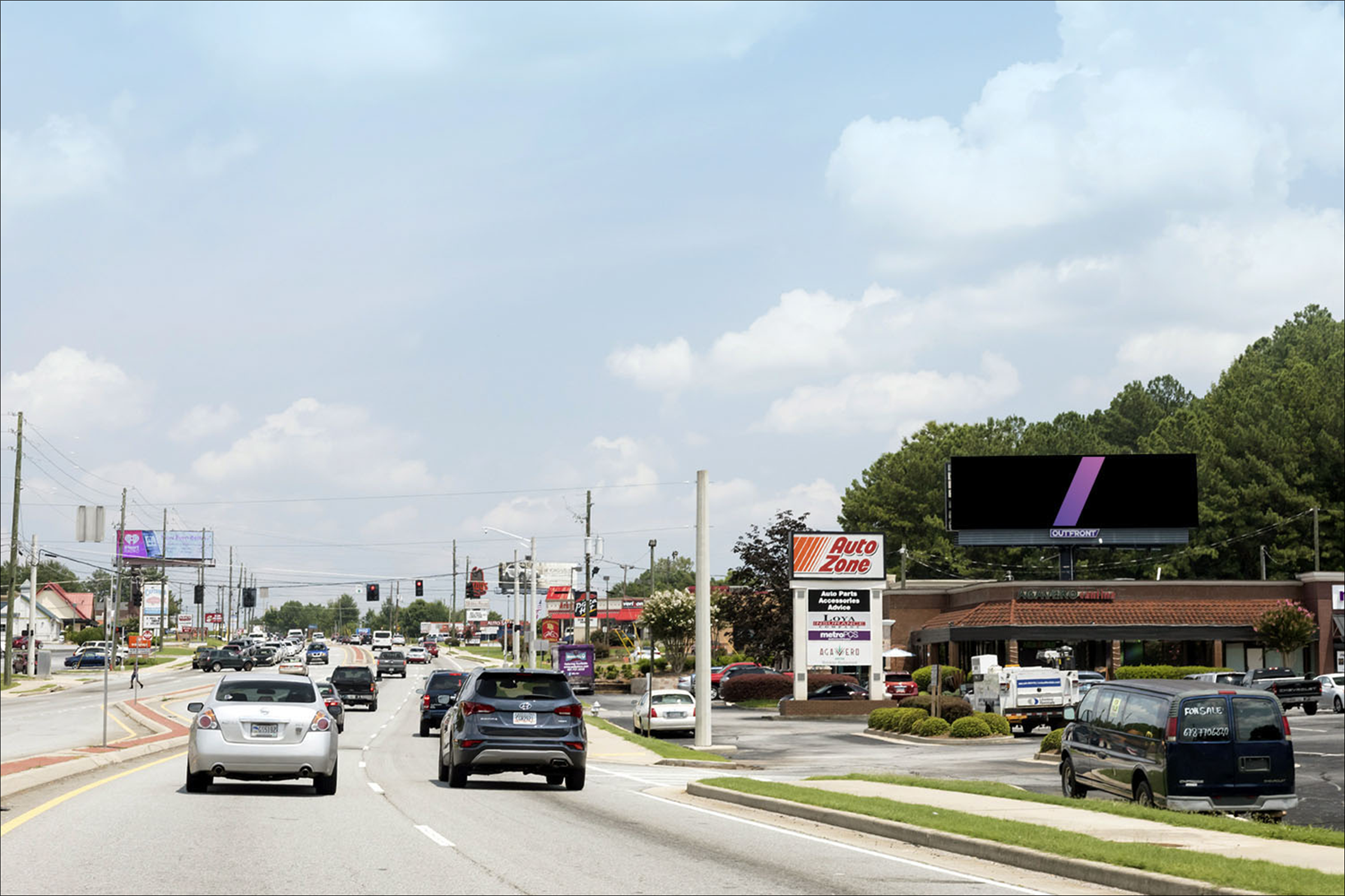 Lawrenceville Hwy 0.13 mi N/O Beaver Ruin Rd E/S
