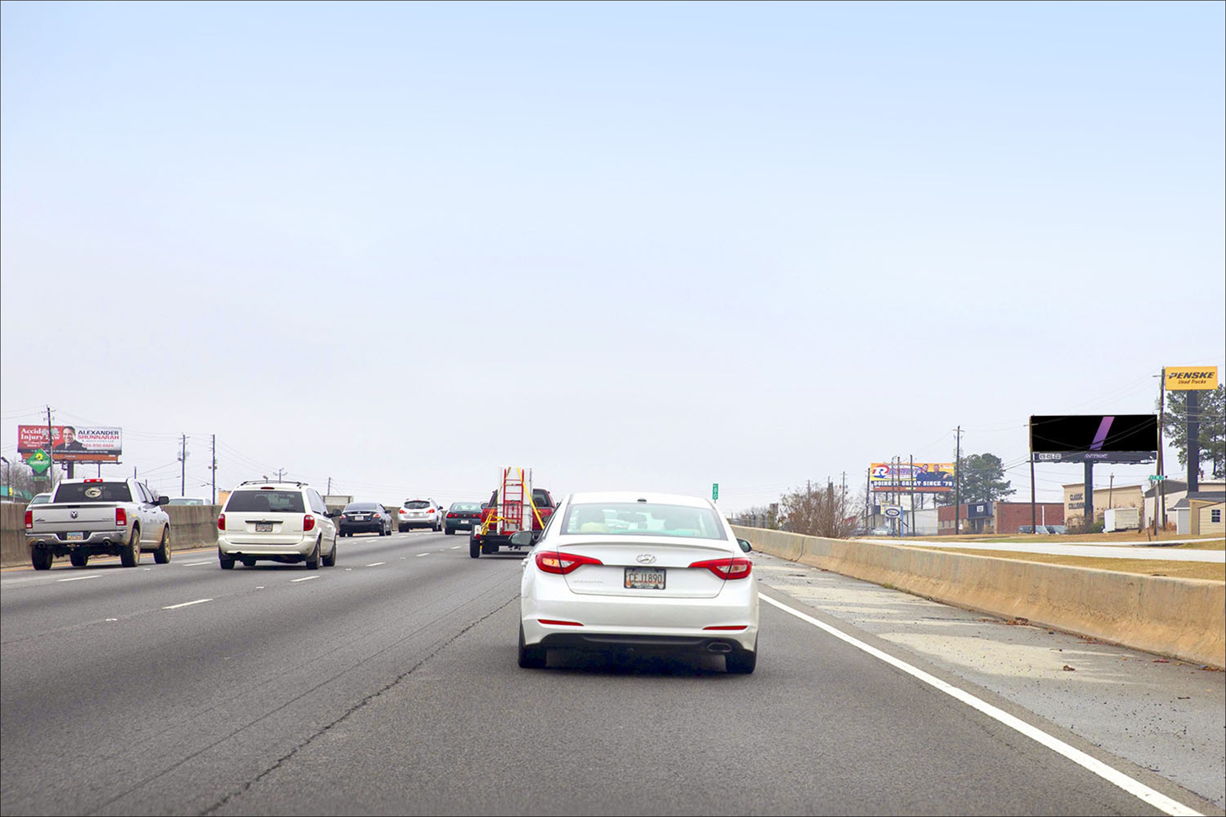 I-20E 0.5 mi W/O Klondike Rd (Exit 80) N/S