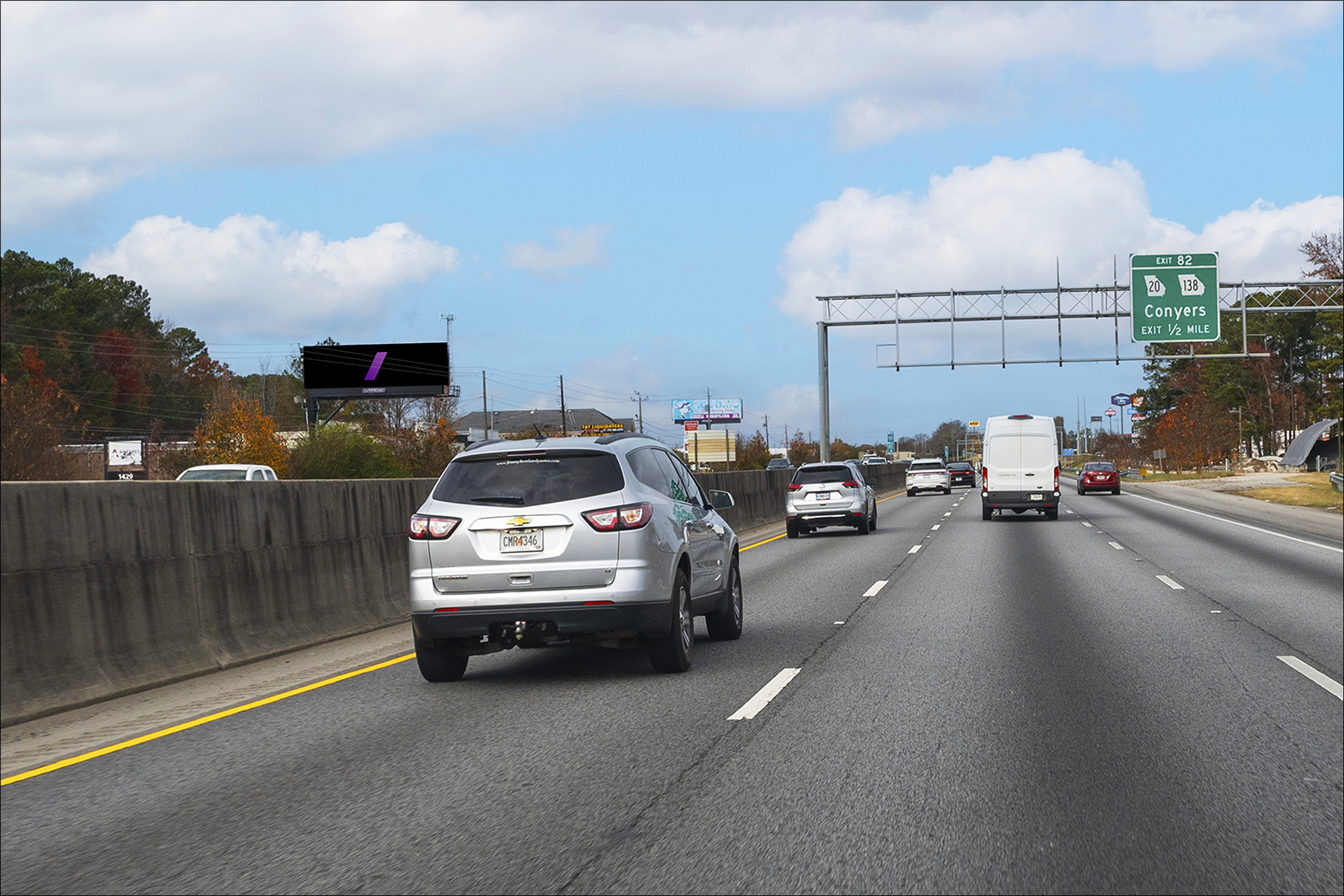 I-20E 0.54 mi E/O Hwy 138 S/S