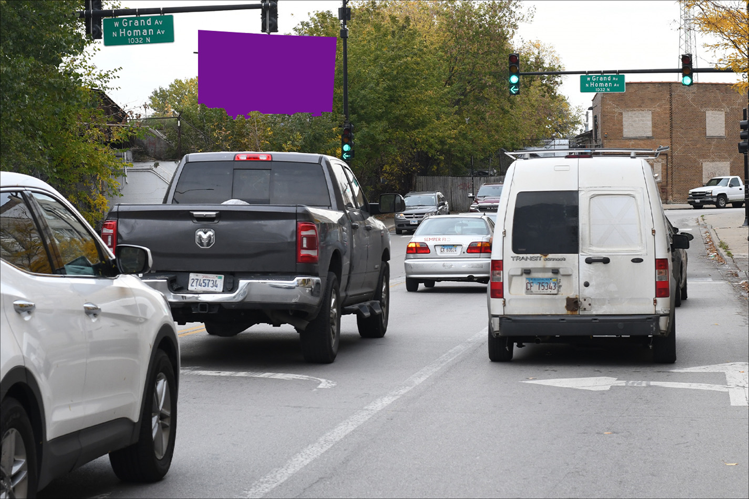 N/L Grand Ave 194 Feet W/O Homan Ave