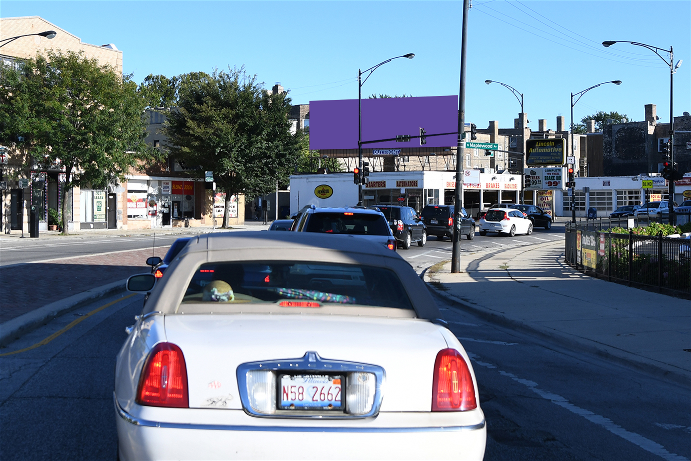 Lincoln Avenue @ Catalpa Street E/L