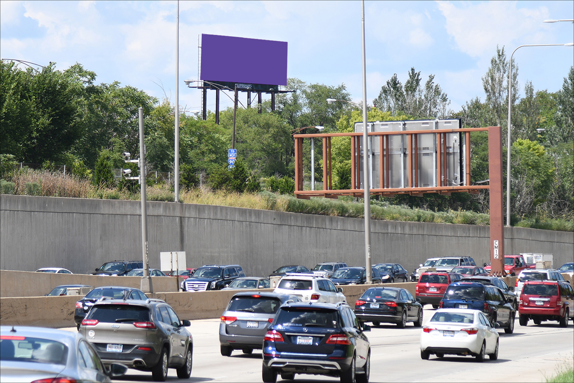Edens Expy (I-94) & Cicero & Lawrence W/L