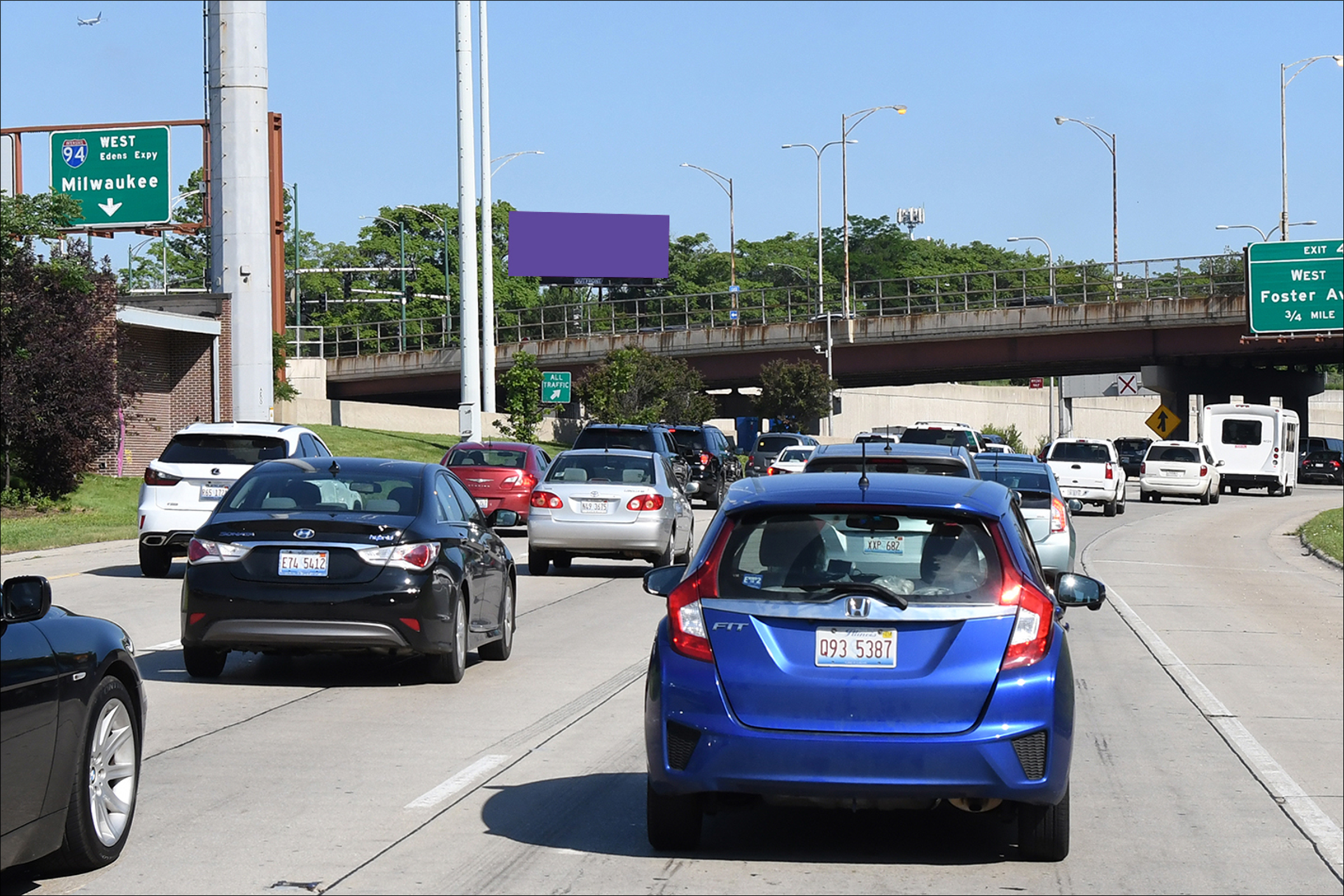 Edens Expy (I-94) & Cicero & Wilson W/L