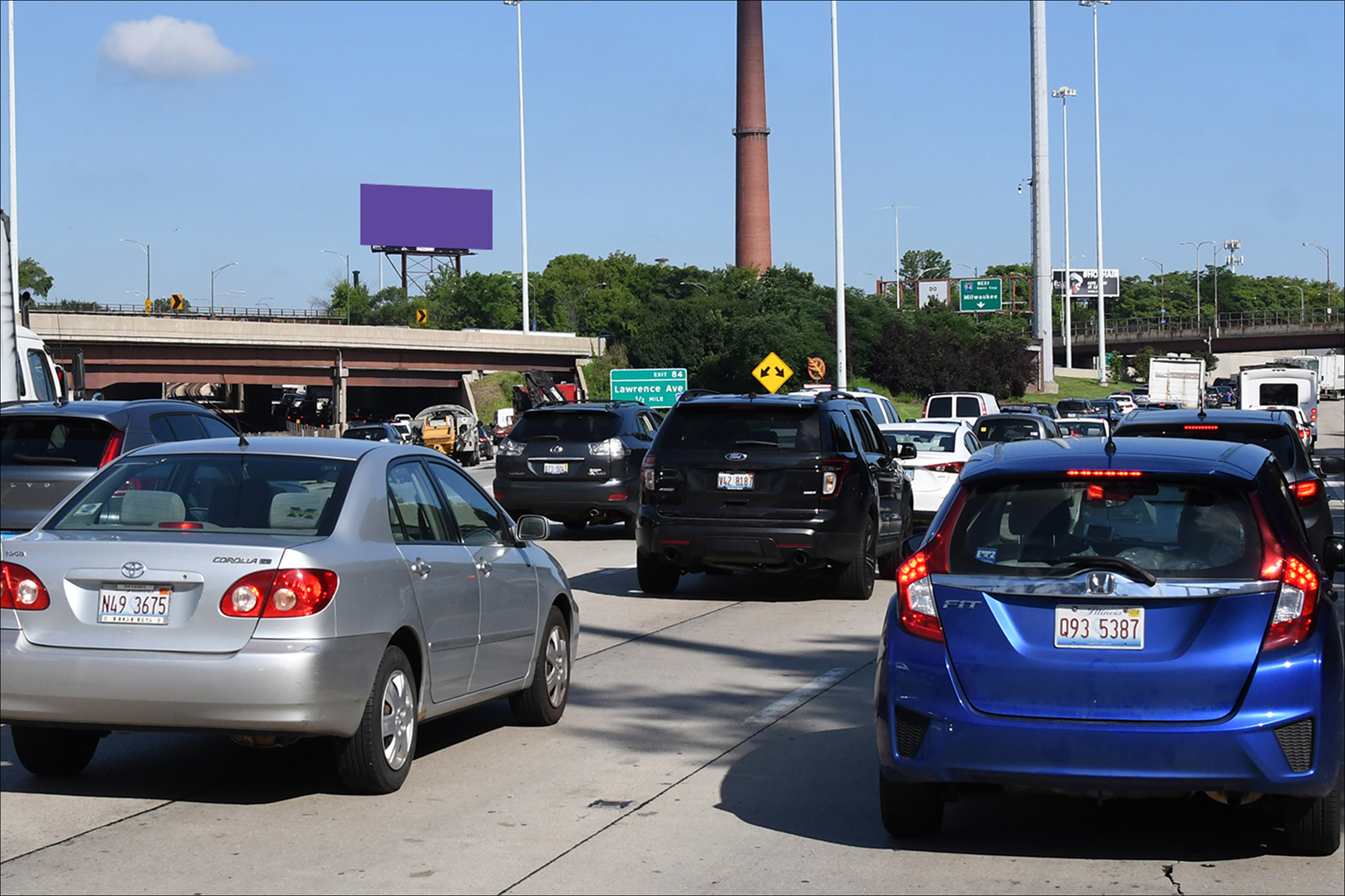 Kennedy Expy (I-90/94) & Edens (I-94) E/L
