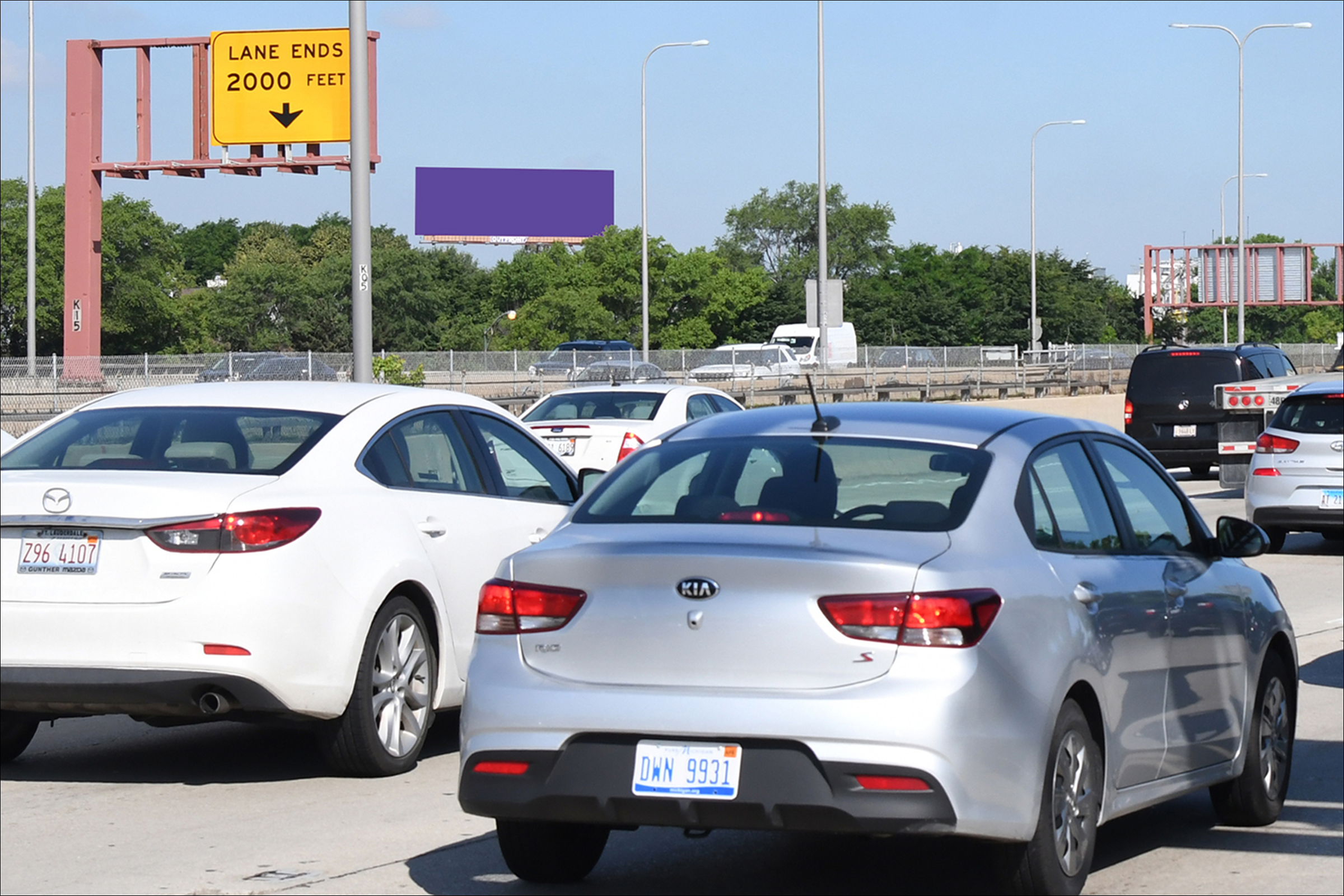 Kennedy Expy (I-90/94) S/O Montrose Avenue W/L