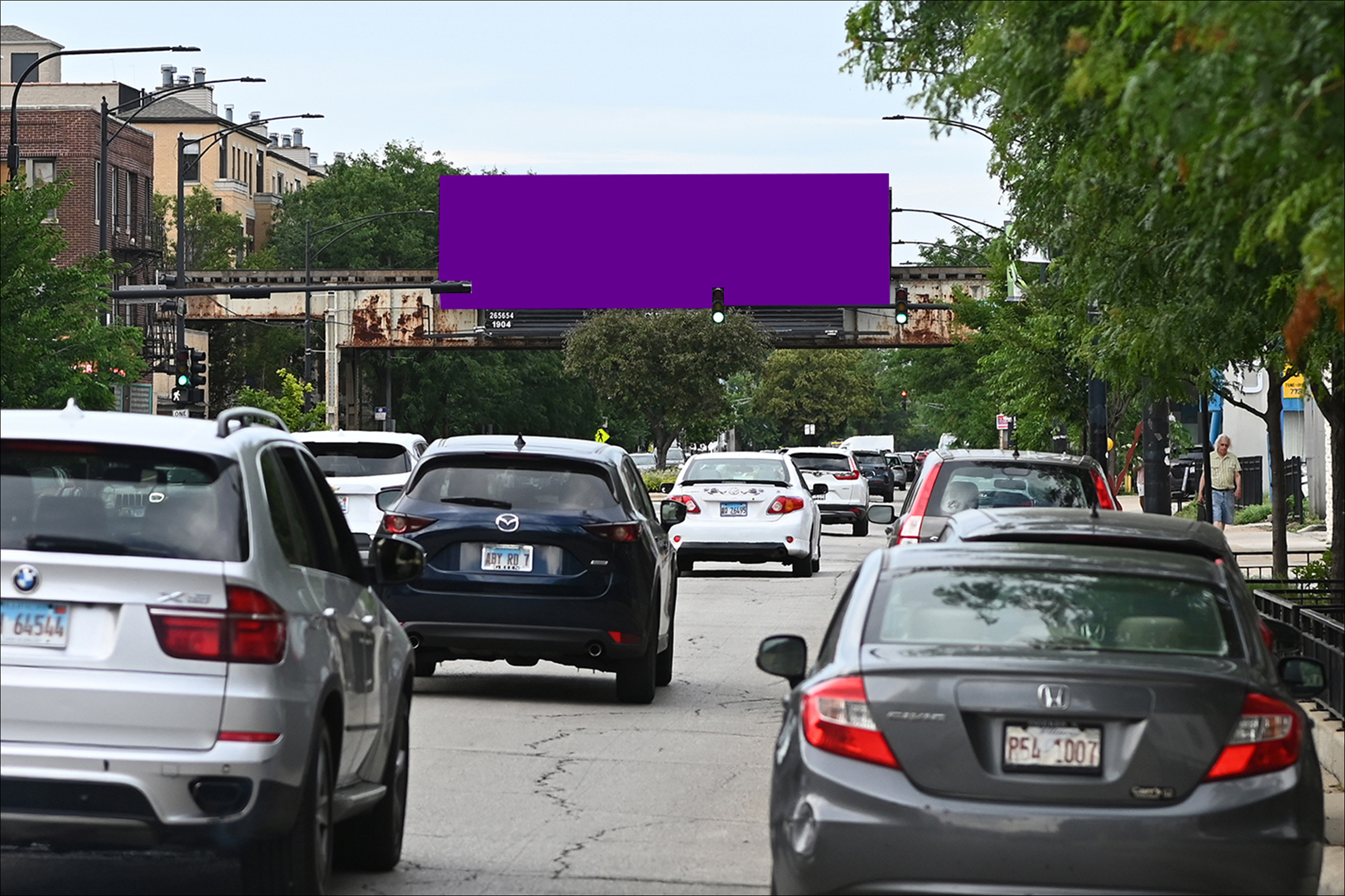 Ashland Avenue 150 ft N/O Roscoe Street C/L