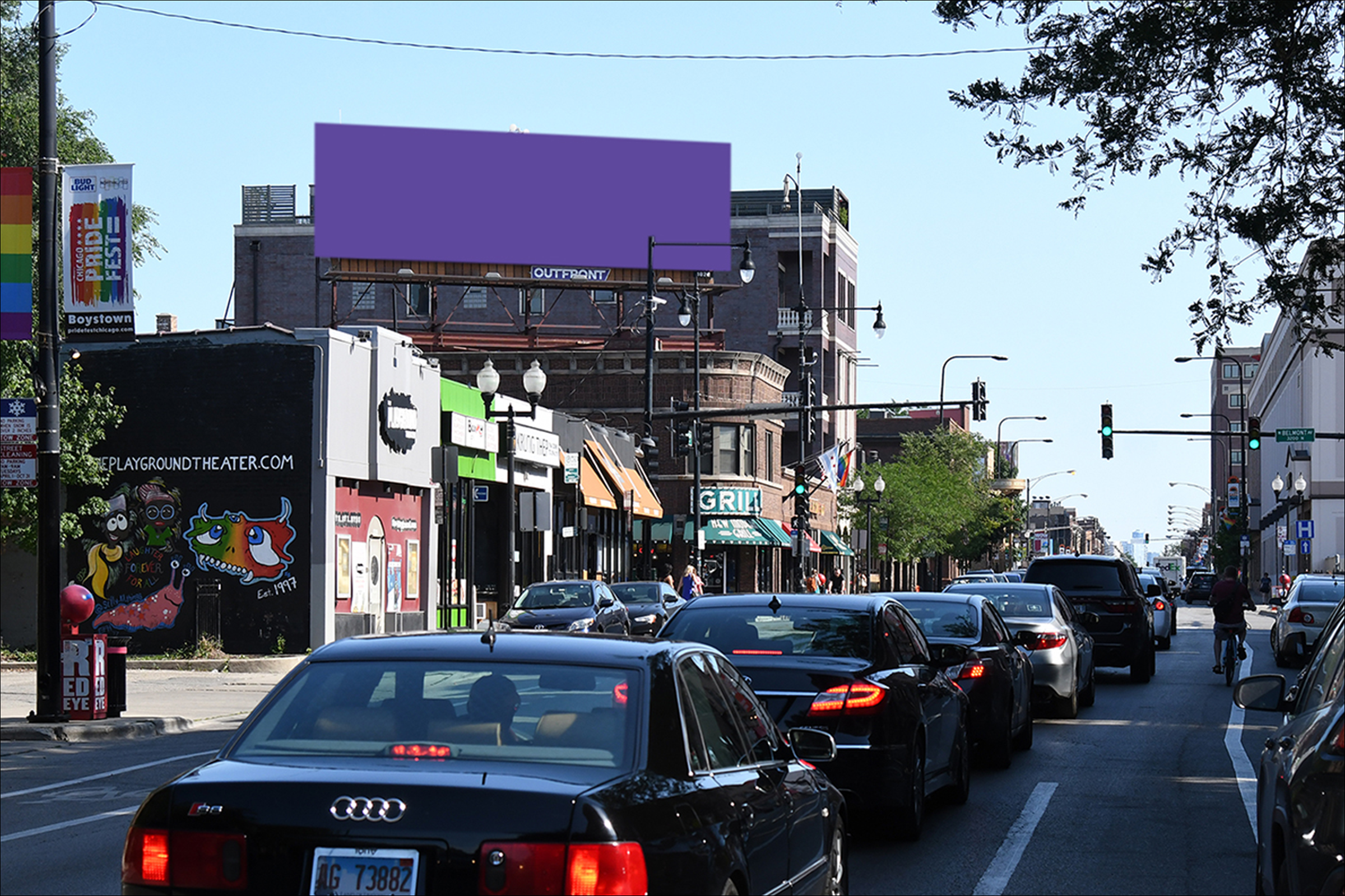 Halsted Avenue & Belmont Avenue E/L