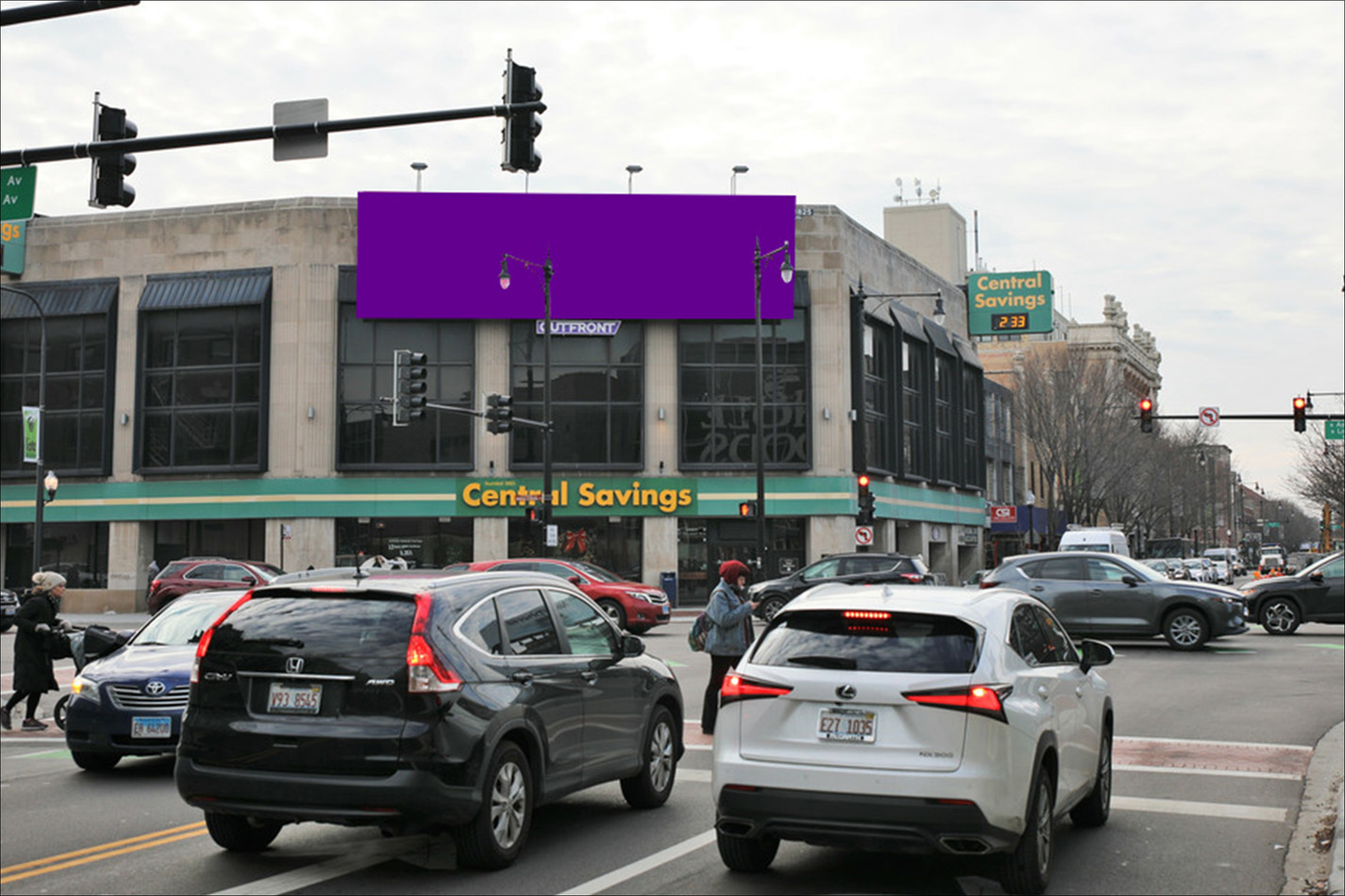 Belmont Avenue 10 ft W/O Ashland Avenue & Lincoln Ave. S/L
