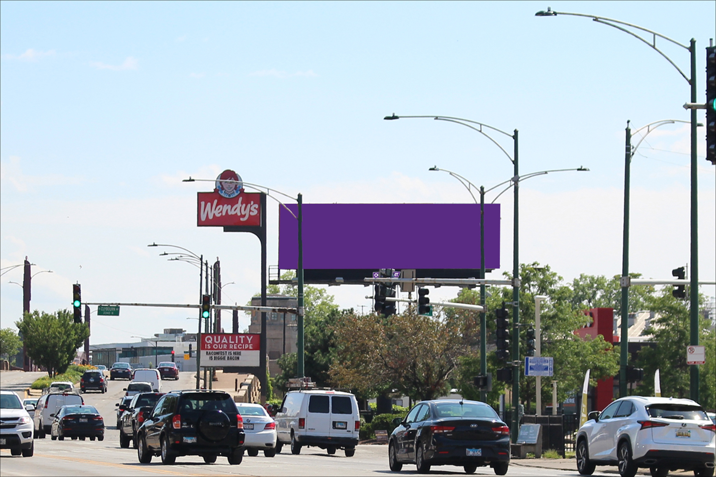 Ashland Avenue 150 ft S/O Clybourn Avenue W/L
