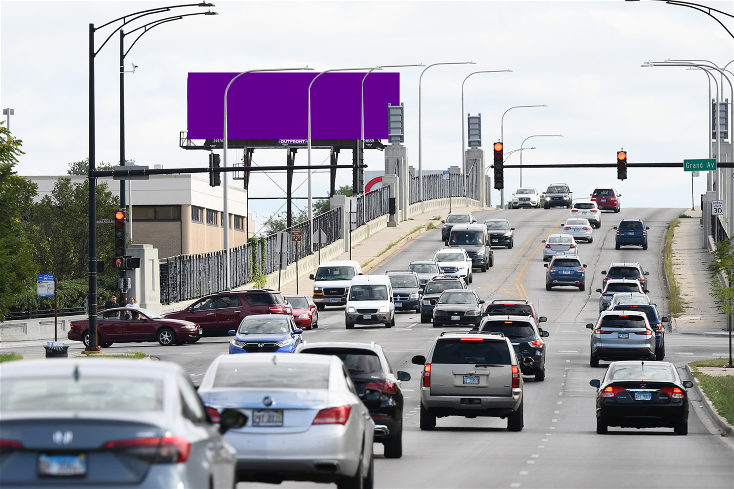 E/L N Central Ave 28 ft S/O W Grand Ave