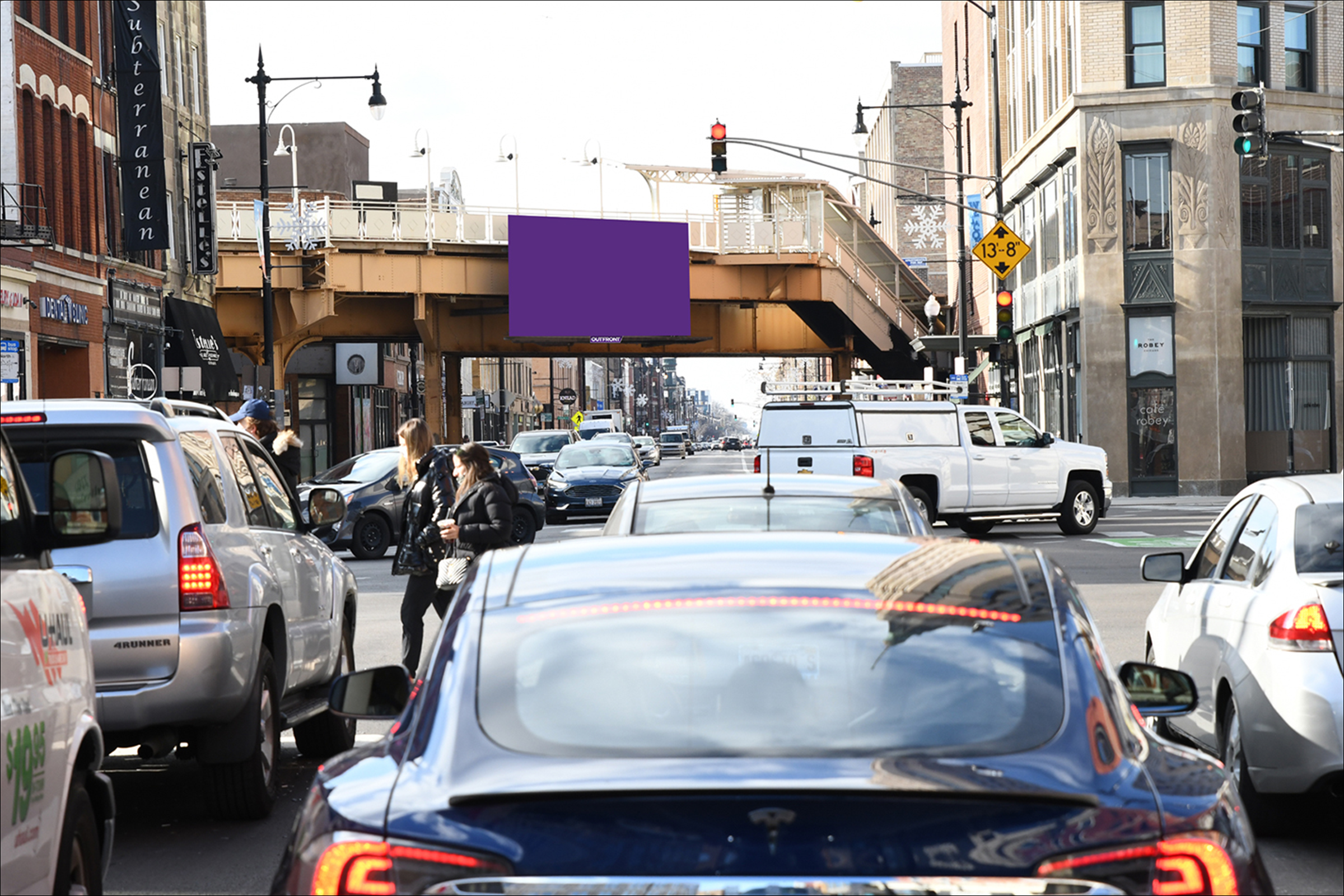 North Avenue 165 ft W/O Milwaukee Avenue C/L