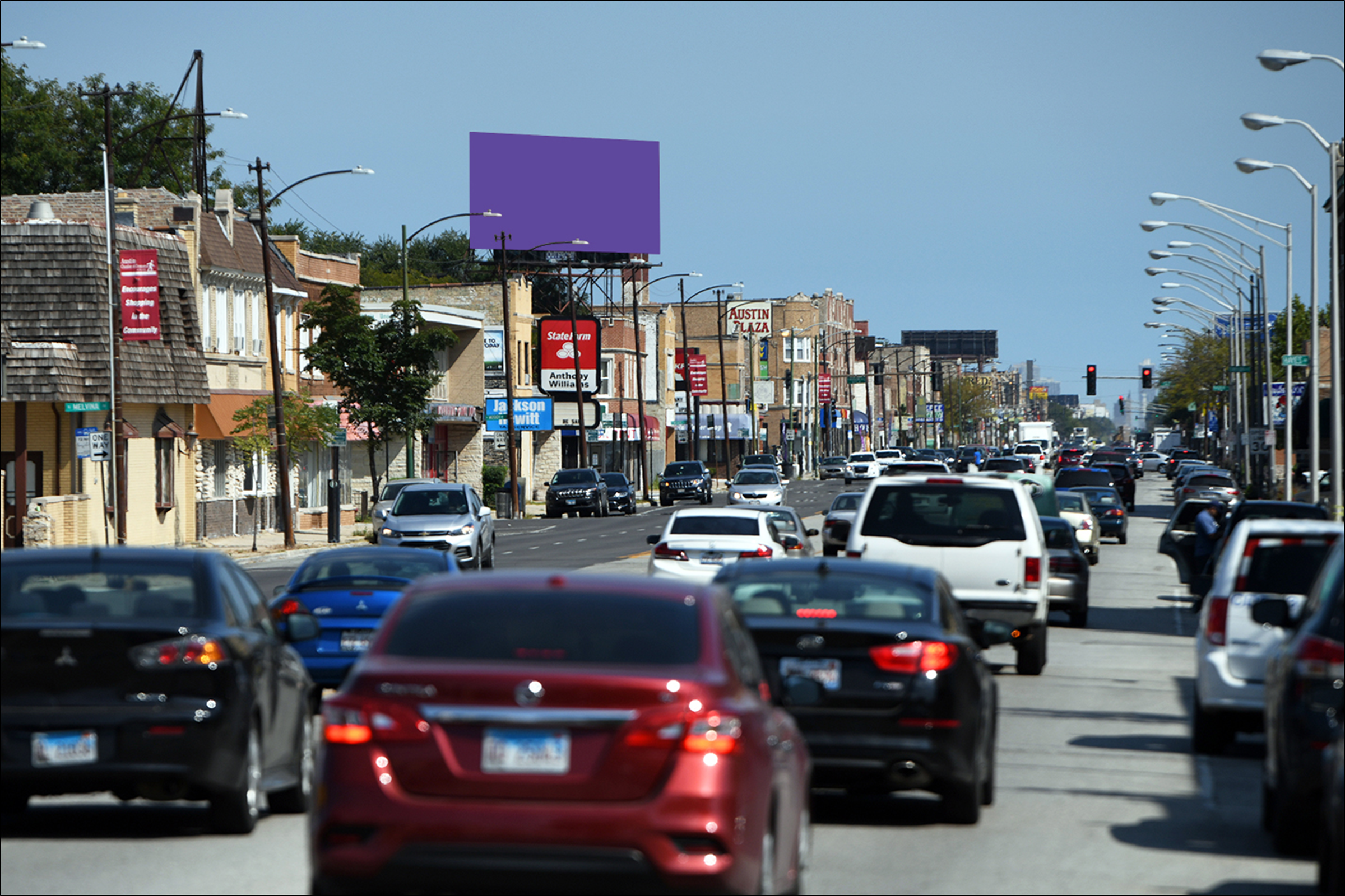 North Avenue W/O Austin Street N/L