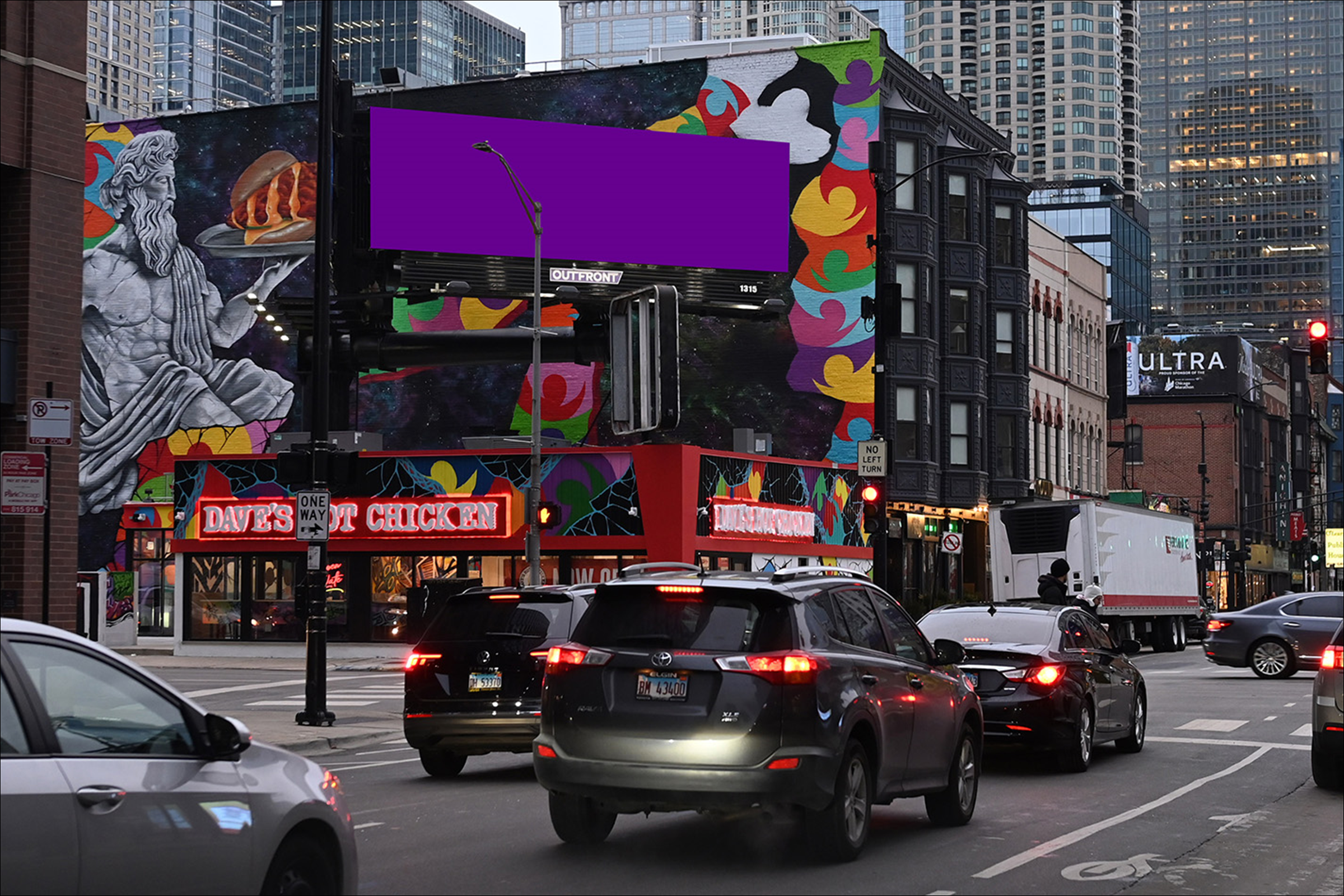 Wells Street @ Ontario Blvd E/L