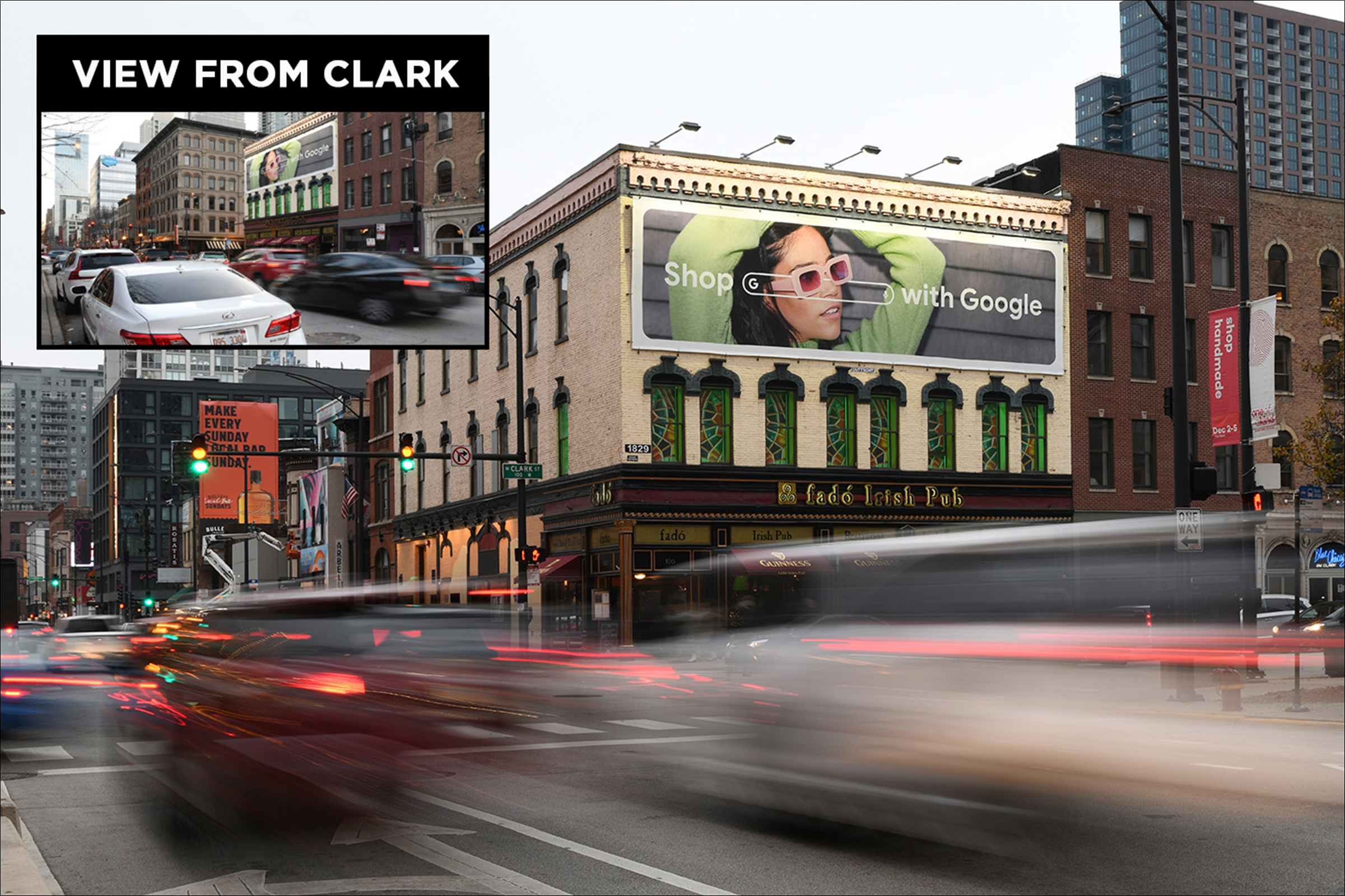 Grand Avenue 10 ft W/O Clark Street N/L