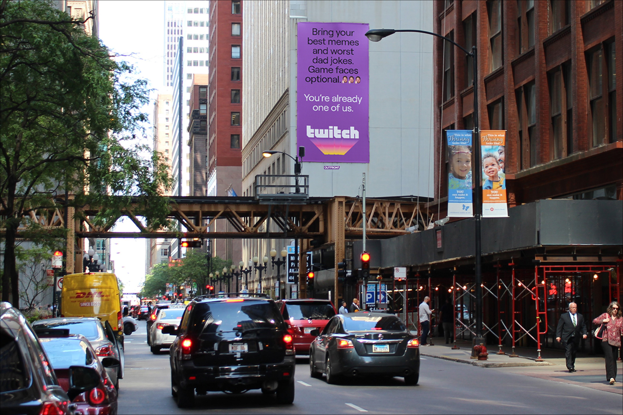 Monroe Street 250 ft W/O LaSalle Street S/L