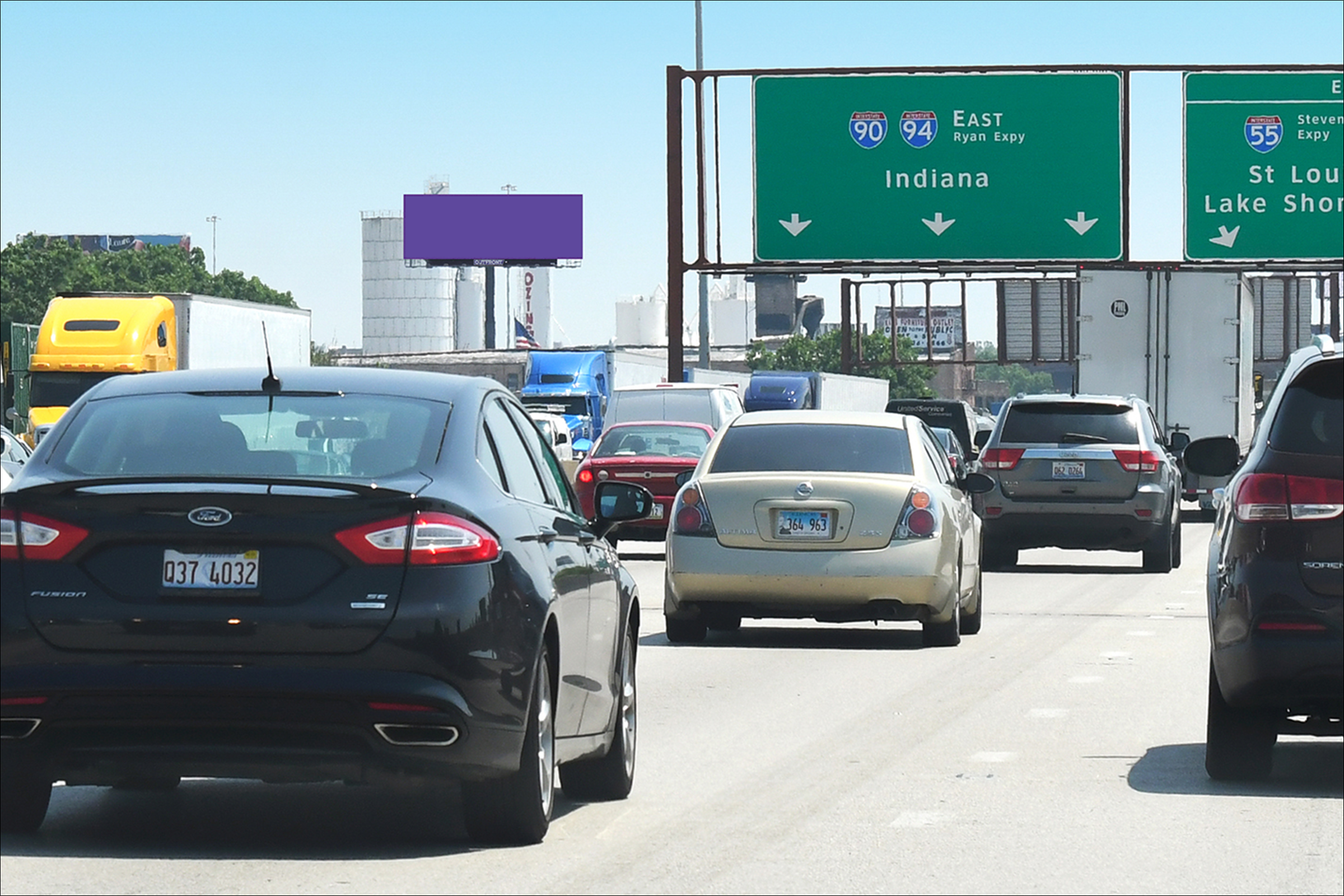 Dan Ryan Expy (I-90/94) @ 22nd Street E/L