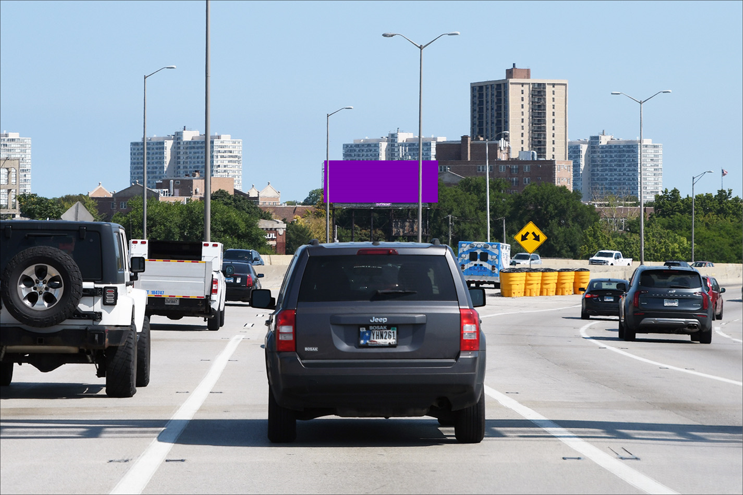 E/L I-90 / 94 Dan Ryan 5 ft S/O 27th St