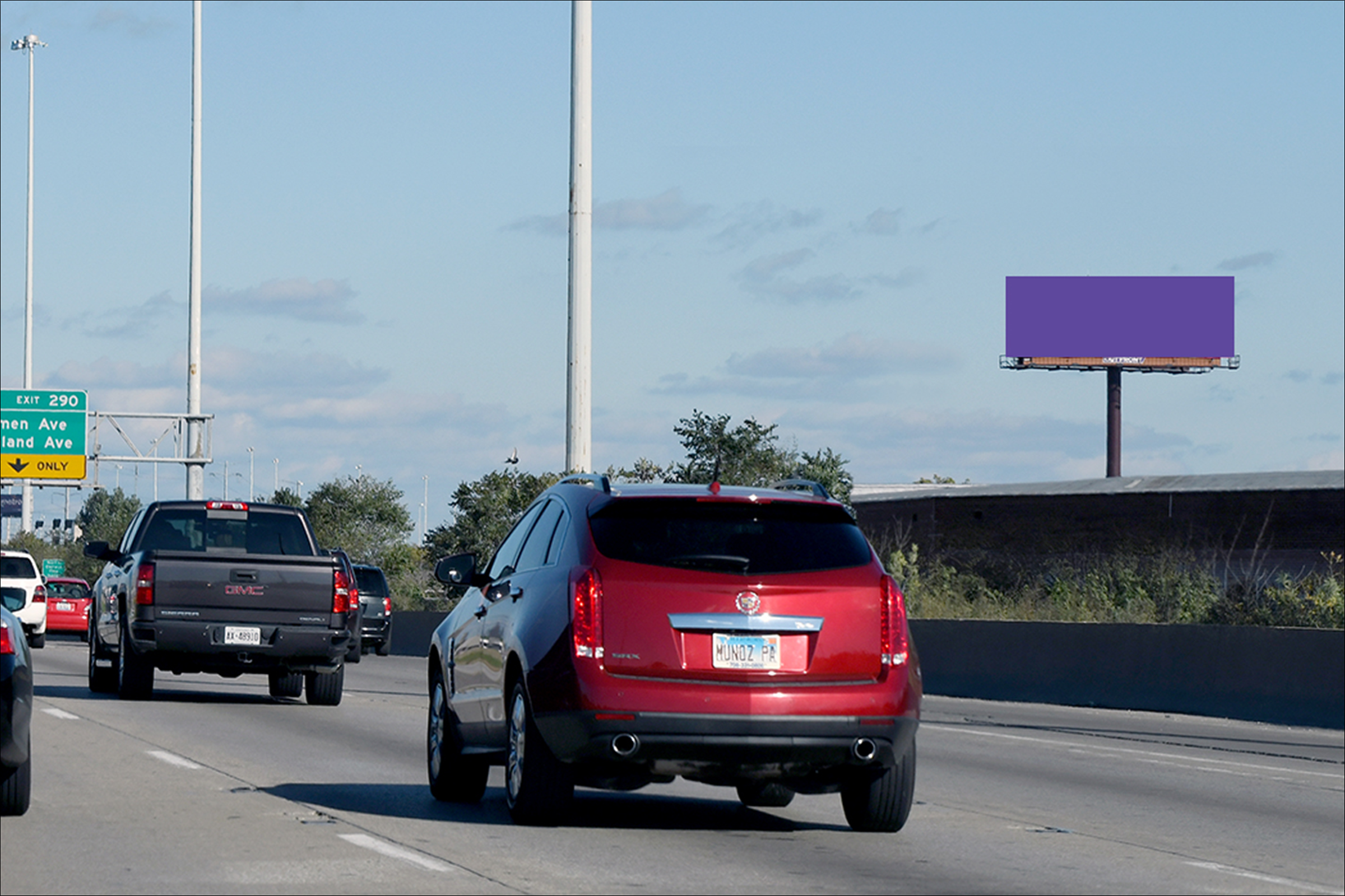 Stevenson Expy (I-55) W/O Western Ave S/L