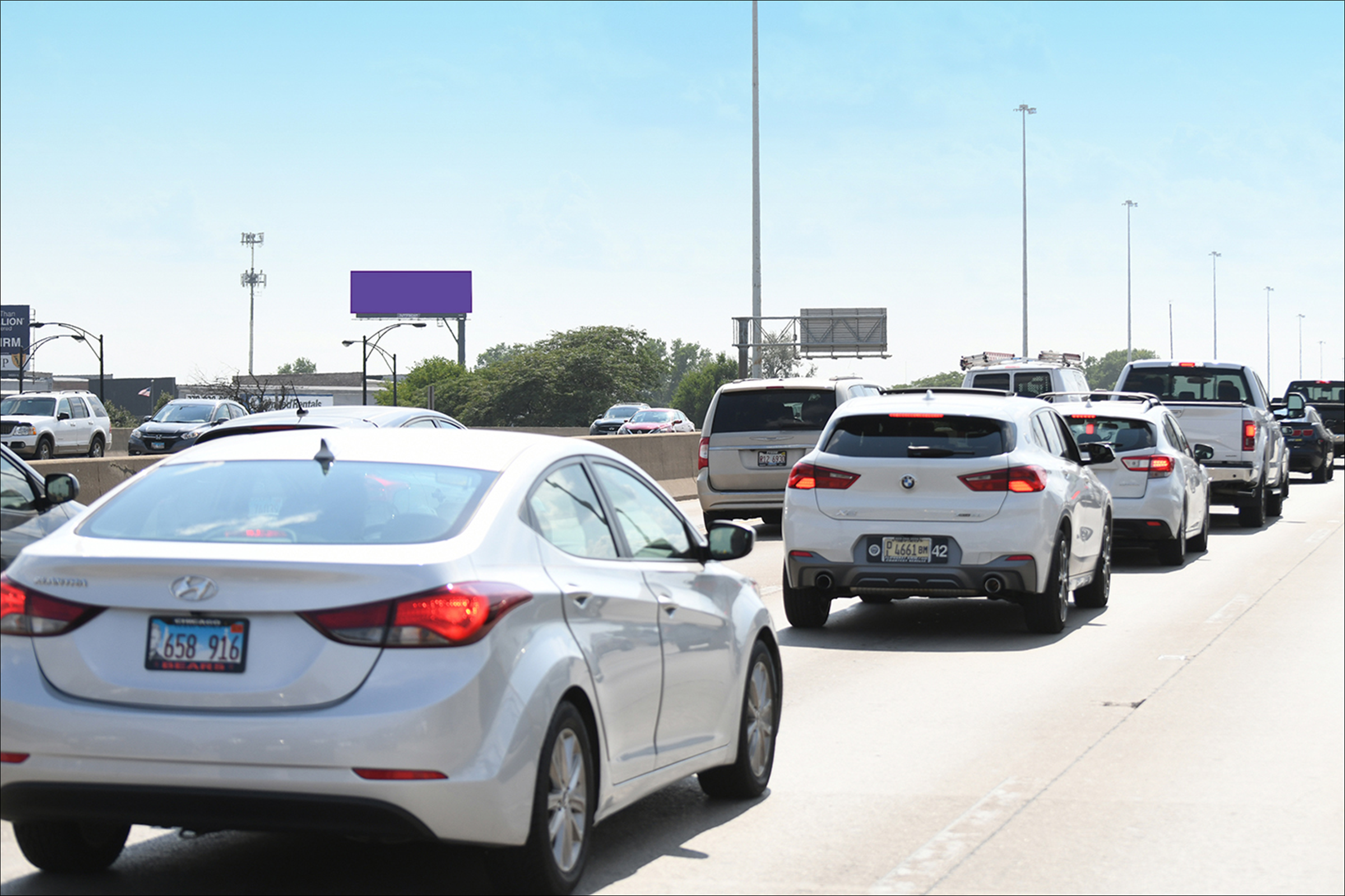 Stevenson Expy (I-55) W/O Kedzie Avenue S/L