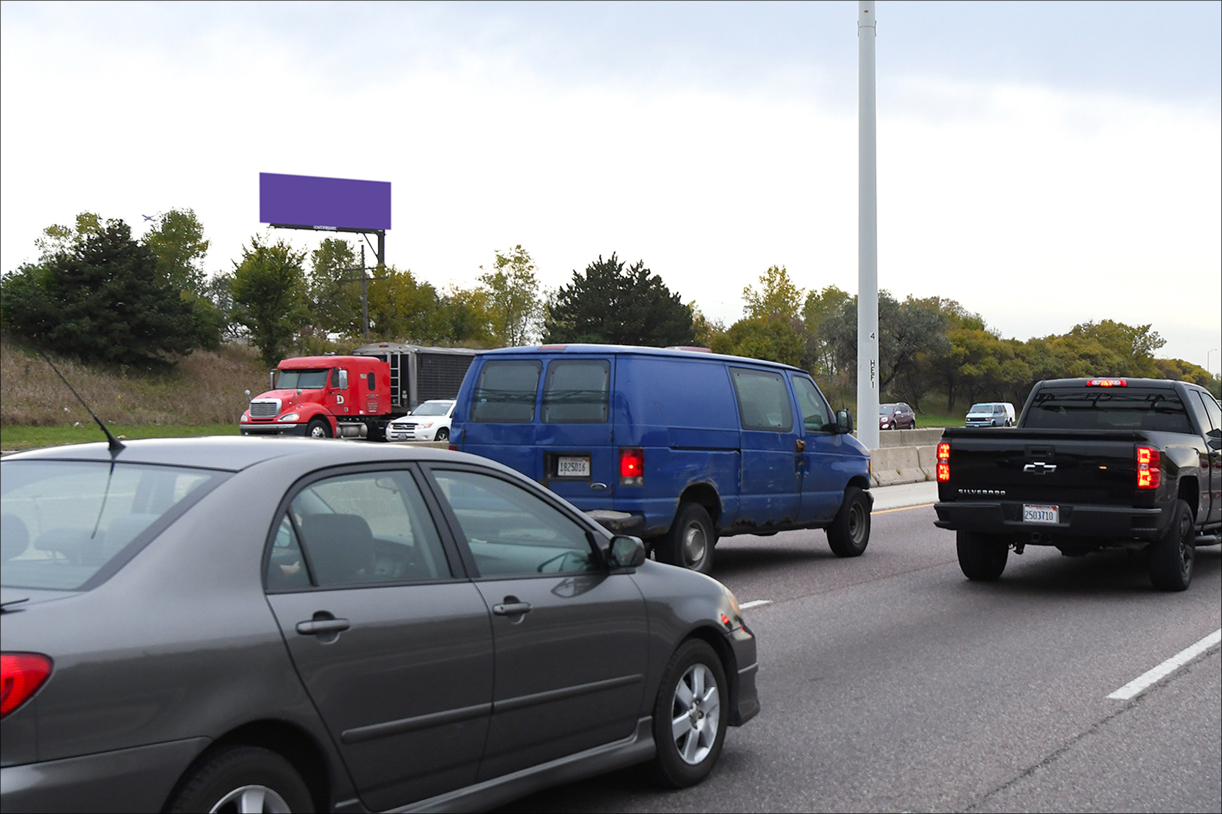 Stevenson Expy (I-55) E/O Pulaski Ave S/L