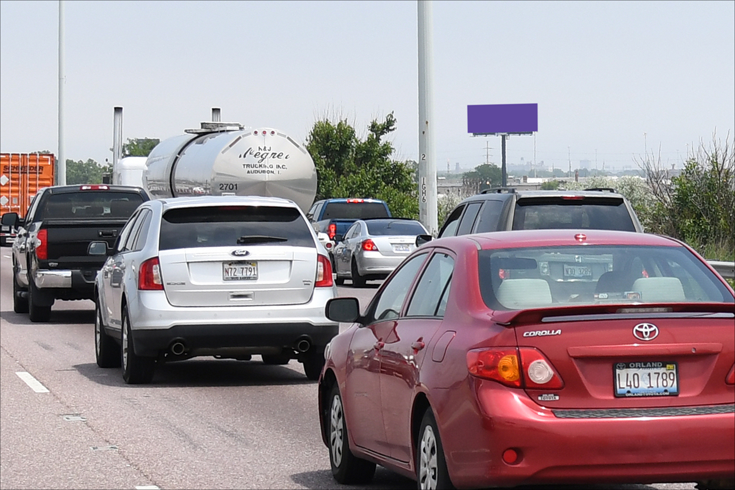 Stevenson Expy (I-55) W/O Pulaski Ave S/L