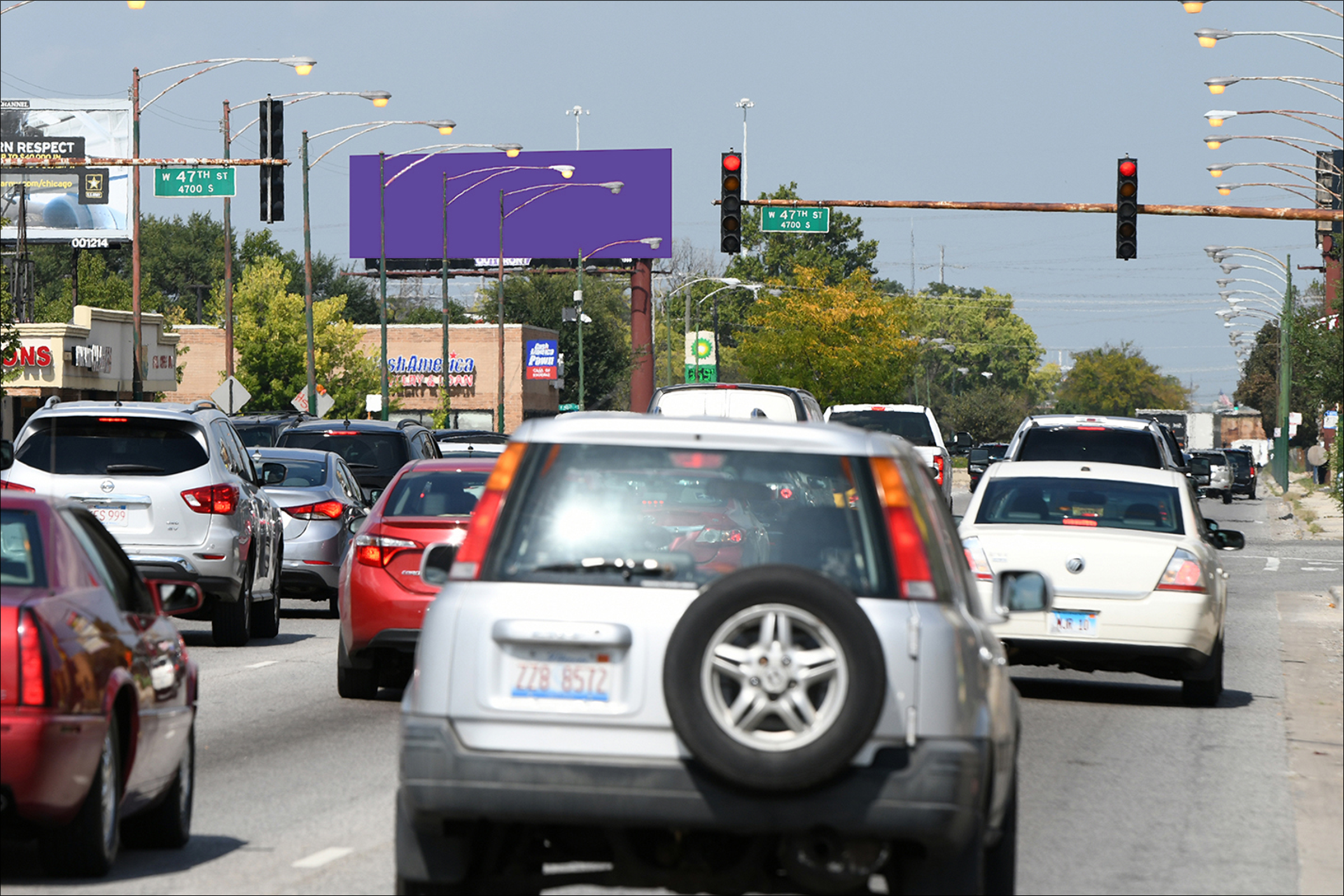 Cicero Blvd (Hwy 50) N/O 46th Street W/L