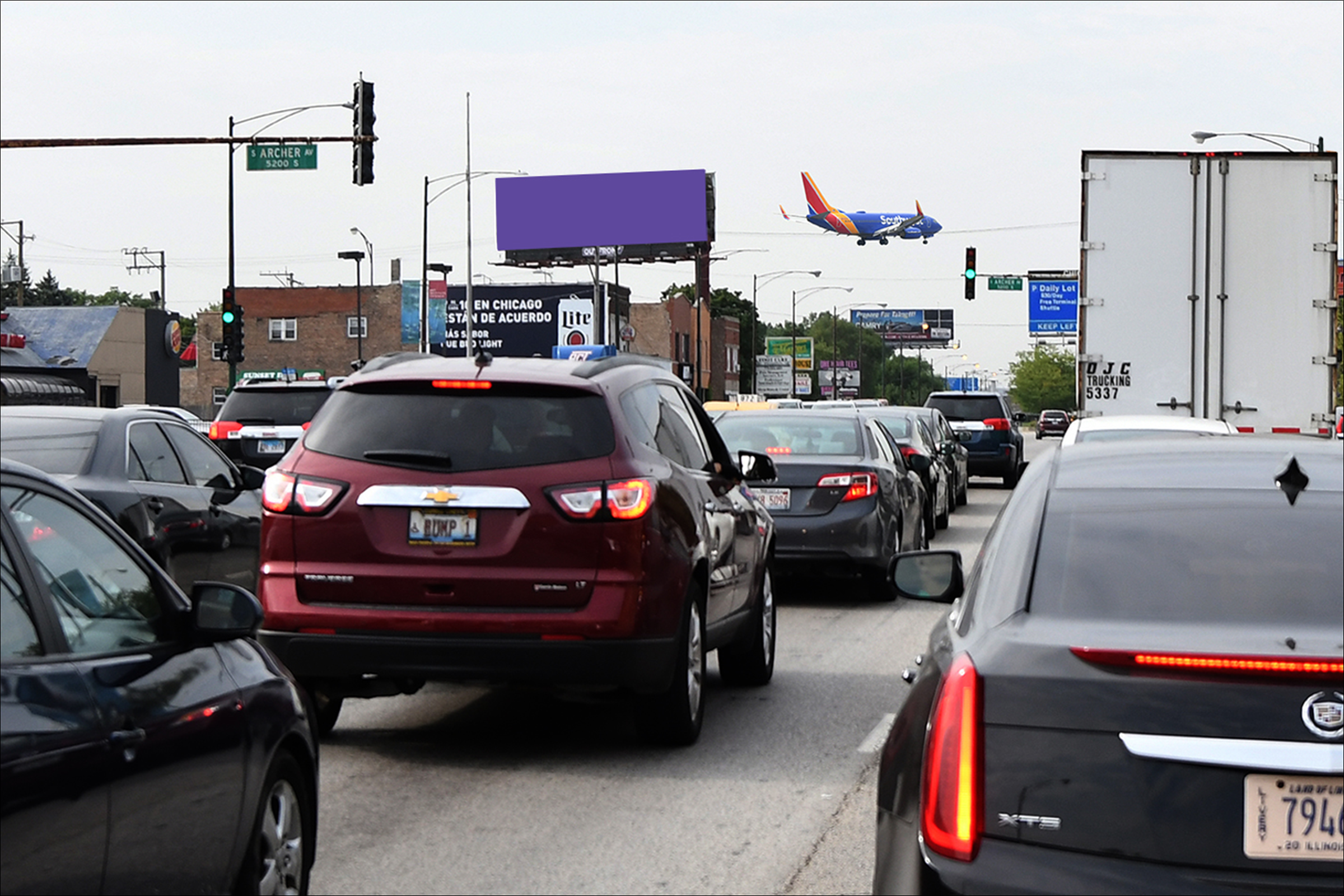 Cicero Blvd (Hwy 50) S/O 52nd (Archer Ave) E/L
