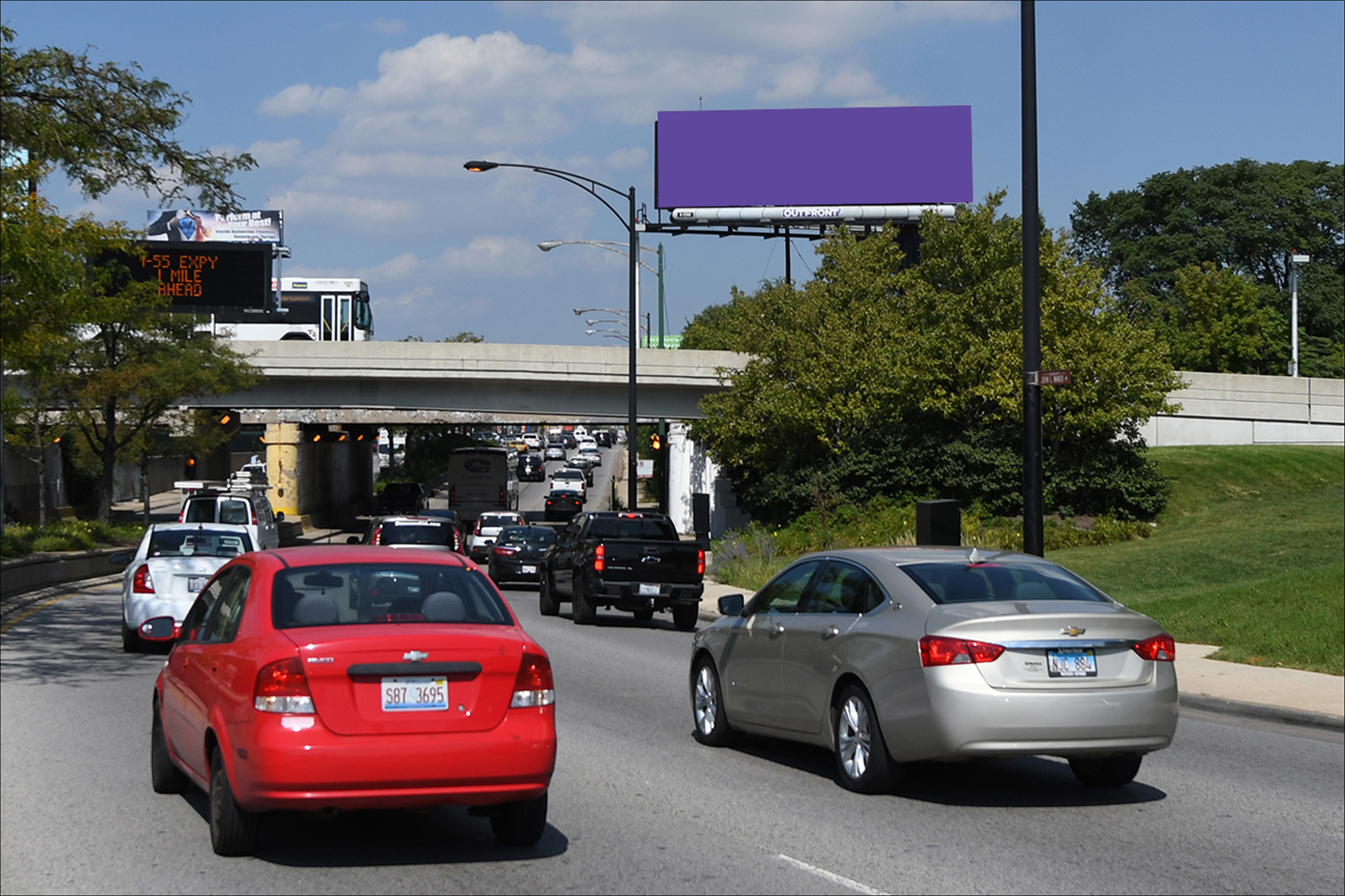 Cicero Avenue n/o 55th Street E/L