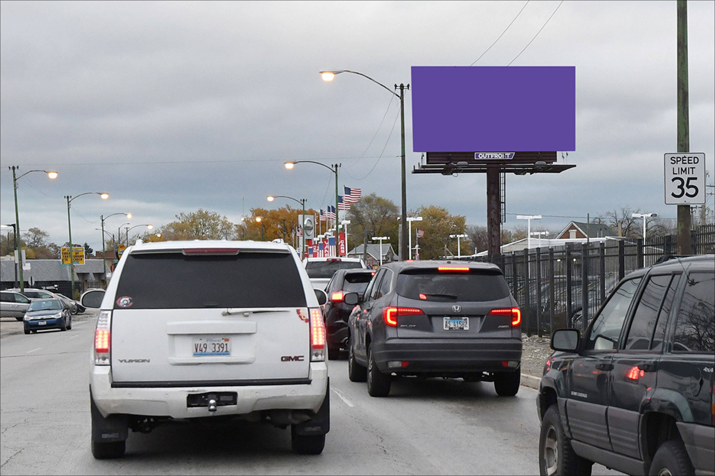 Southwest Hwy W/O Western Avenue S/L