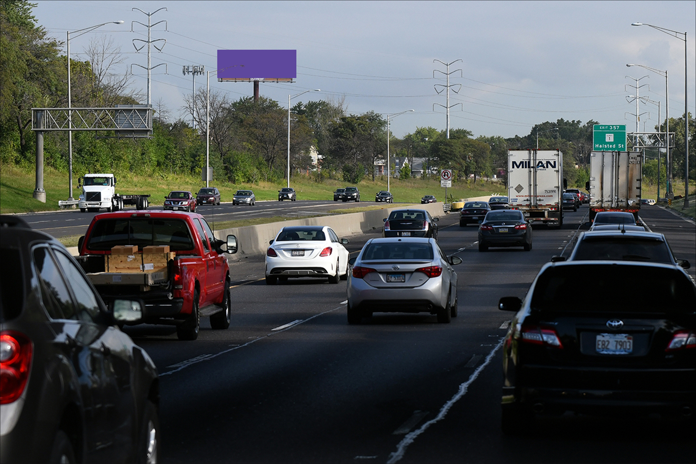 Interstate 57 S/O 99th Street W/L
