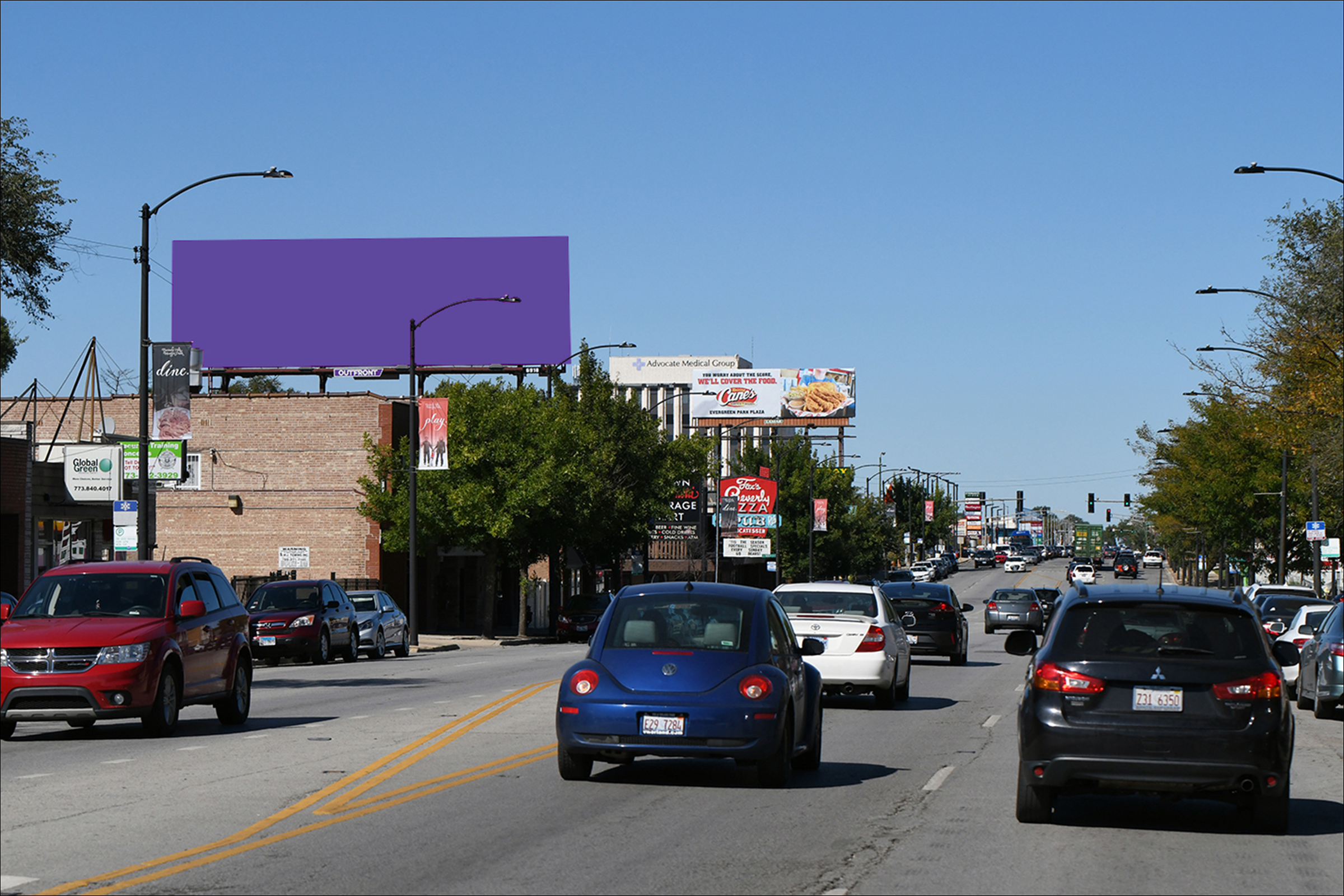 Western Avenue @ 101st Street W/L