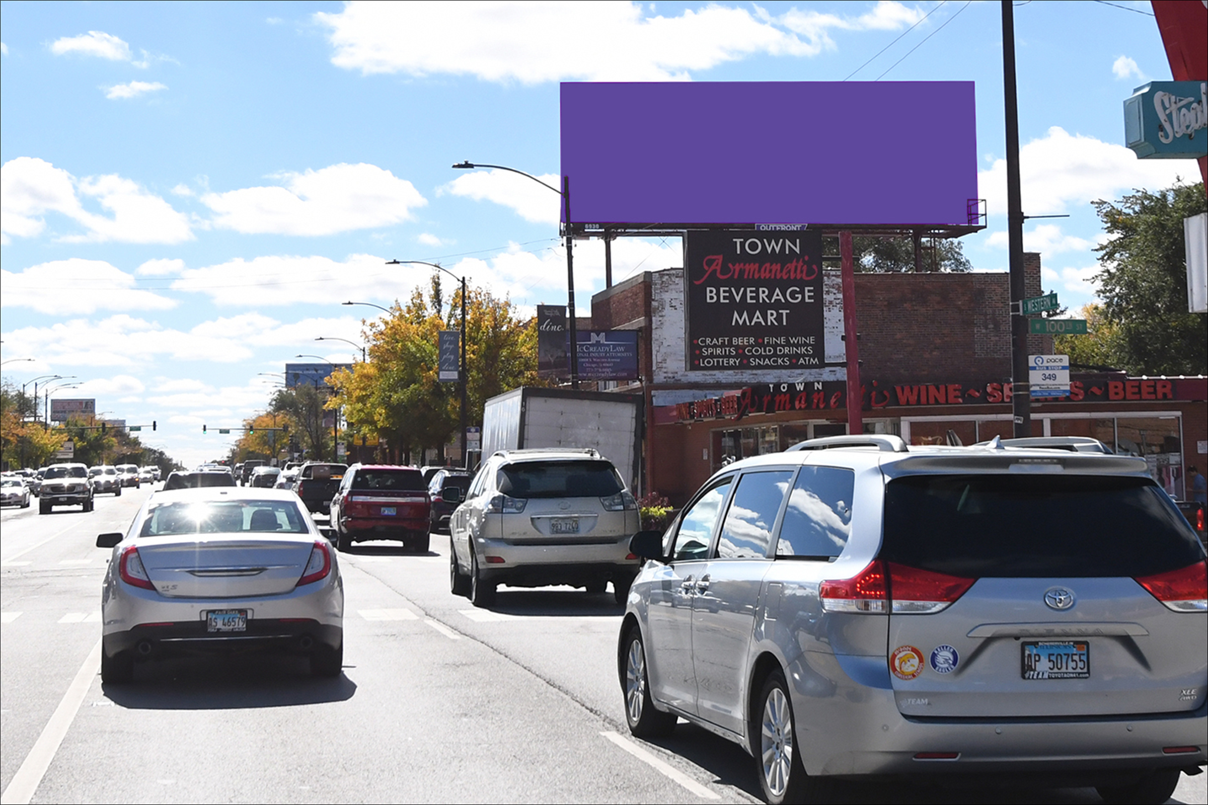 Western Avenue @ 101st Street W/L