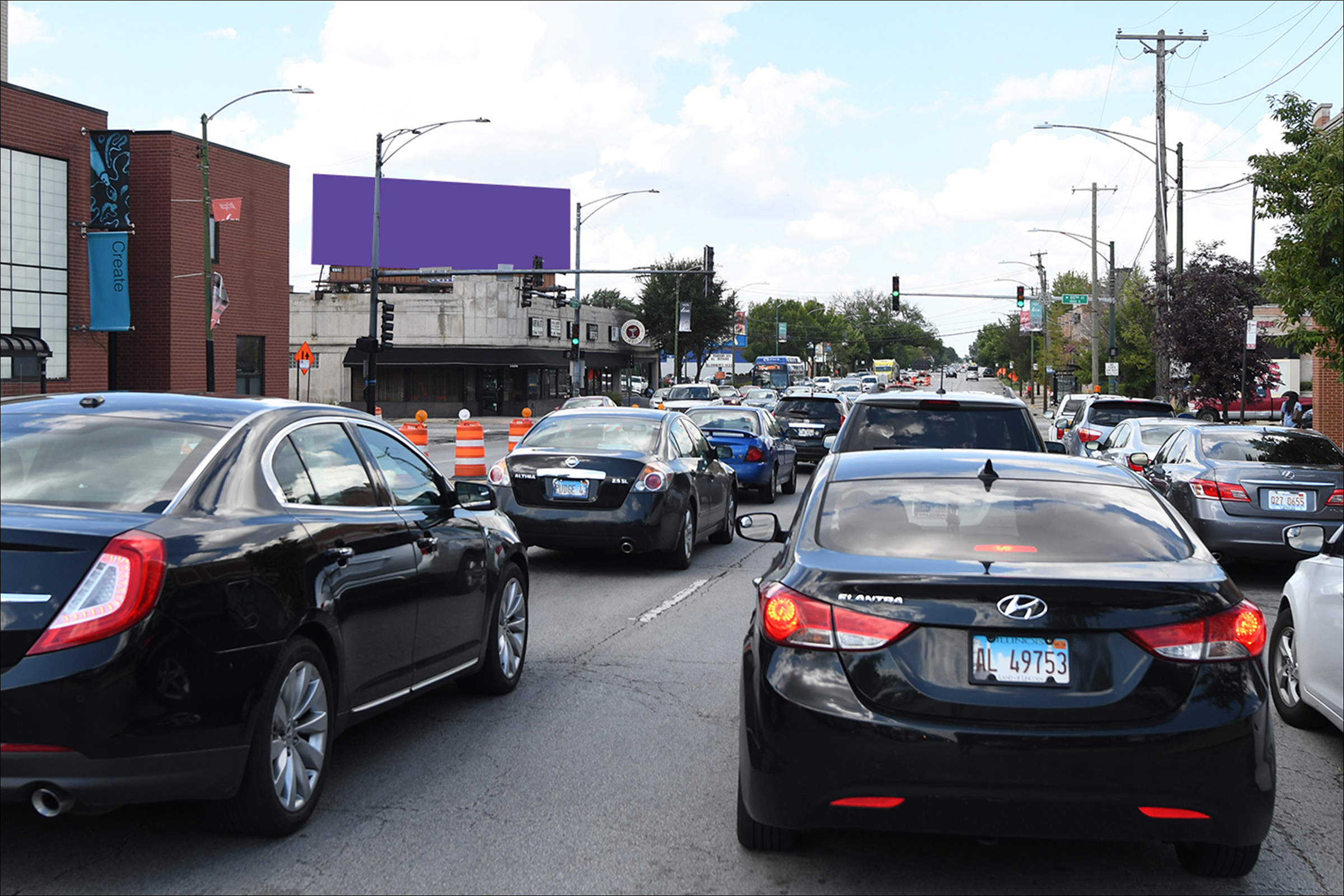 Western Avenue & 111th Street W/L