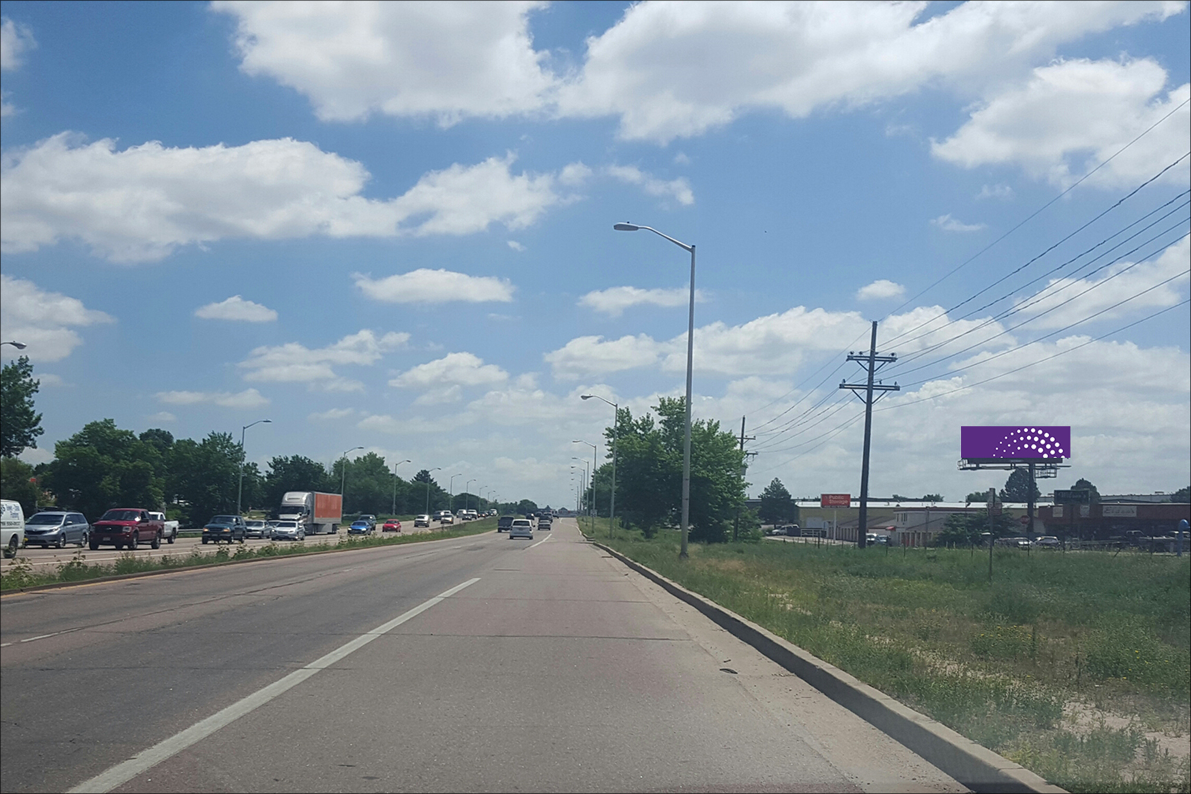 S/S Hwy 24 3168.00 ft E/O Academy Blvd.