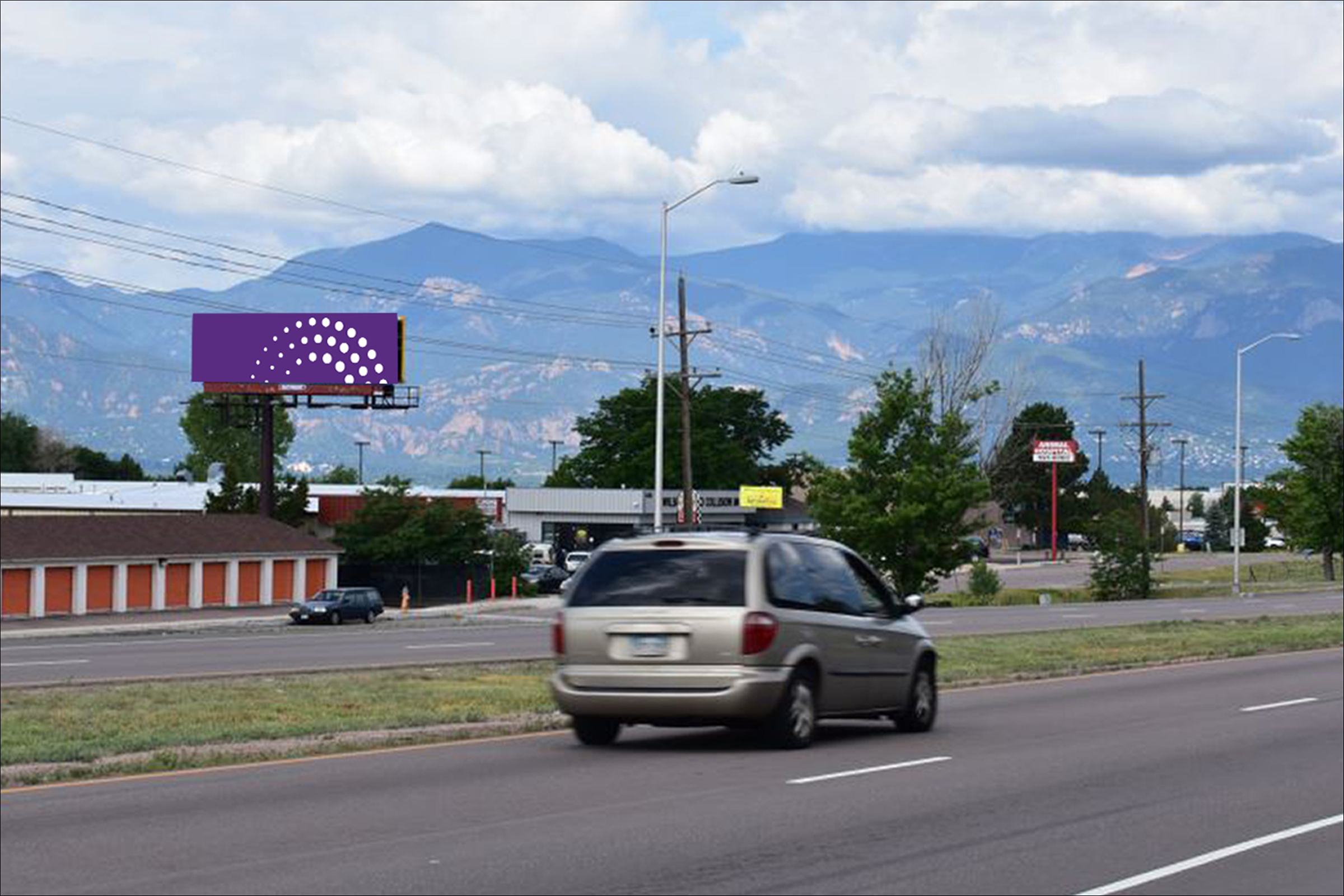 S/S Hwy 24 3168.00 ft E/O Academy Blvd.