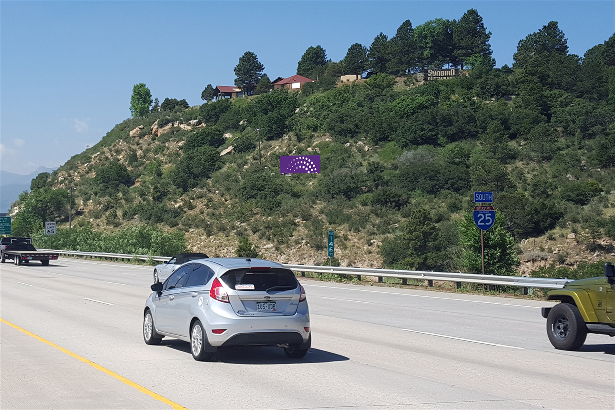 W/S I-25 2640.00 ft N/O Garden Of The Go