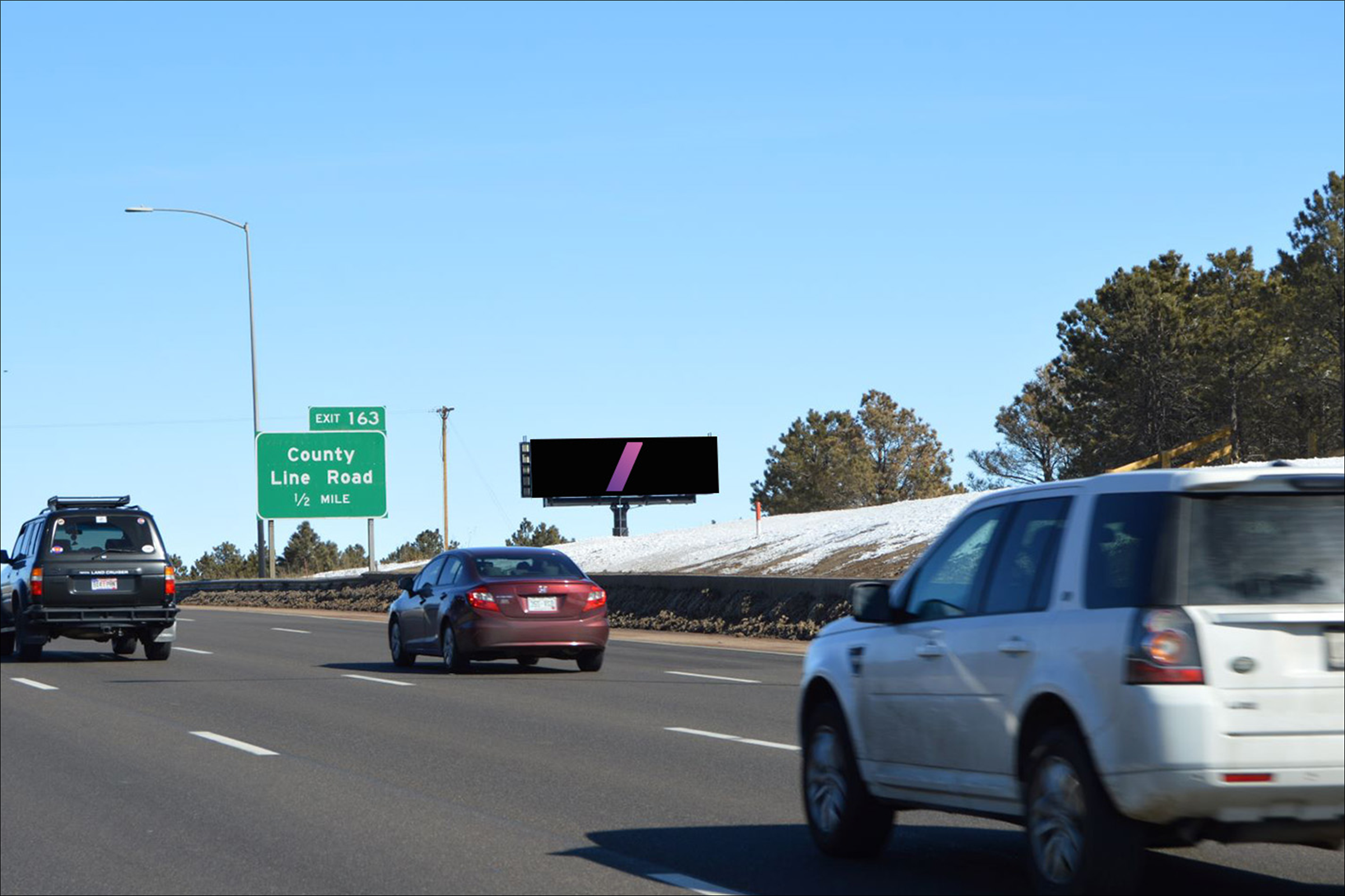 E/L I-25 0.5 mi S/O Palmer Divide Rd.