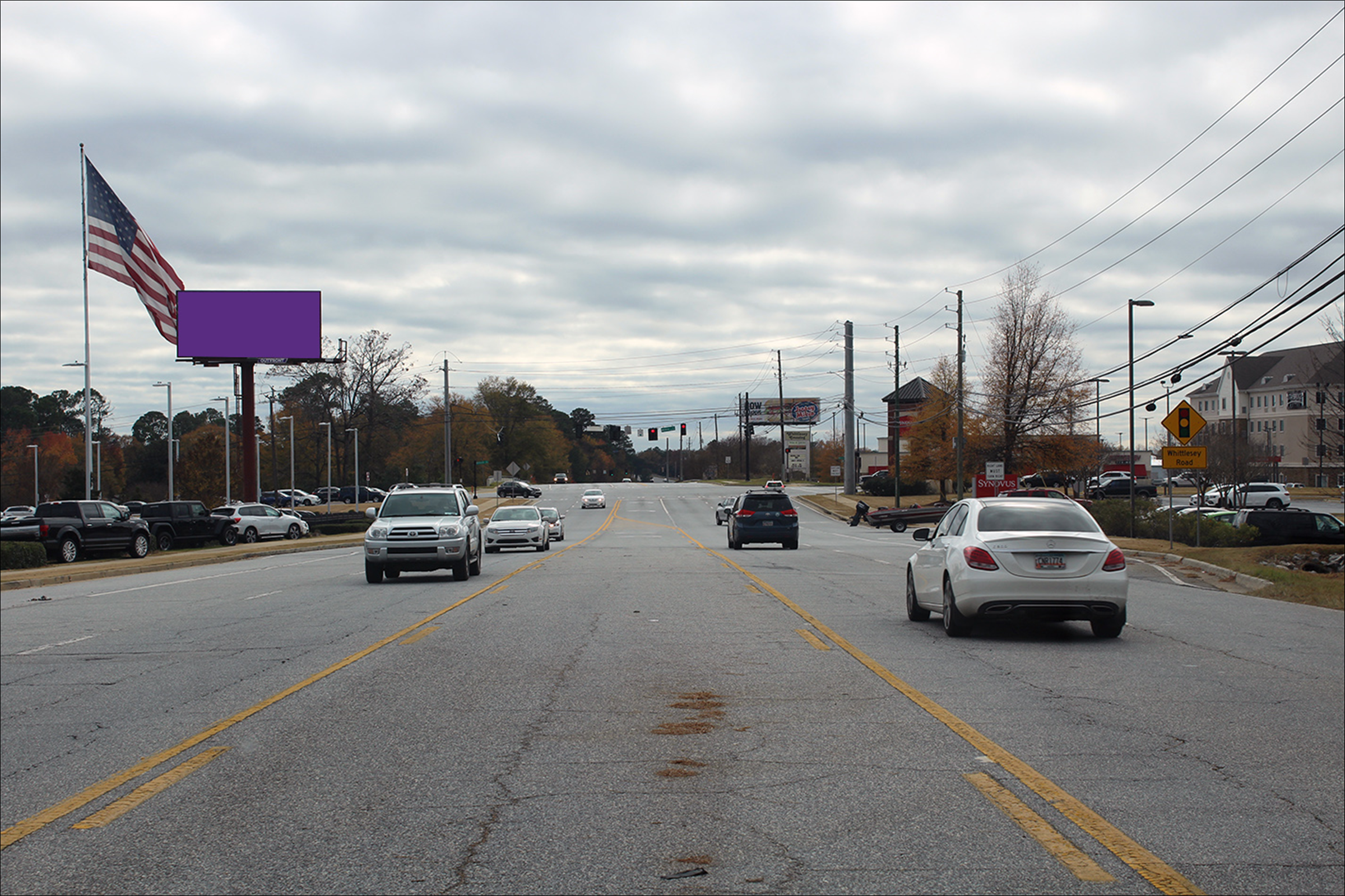 Whitesville Rd N/O Whittlesey Rd E/S