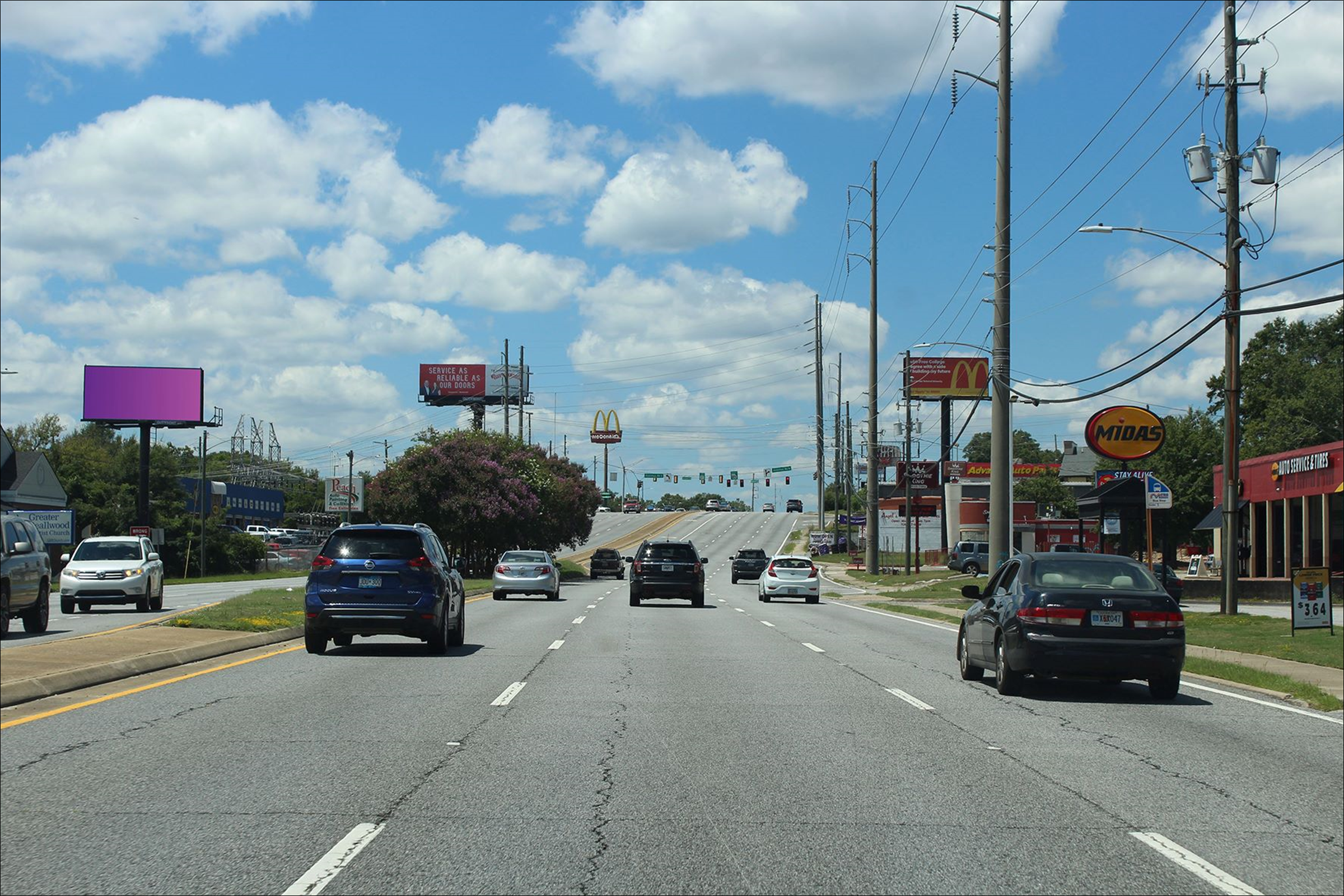 North X-Way E/O 16th Ave S/S