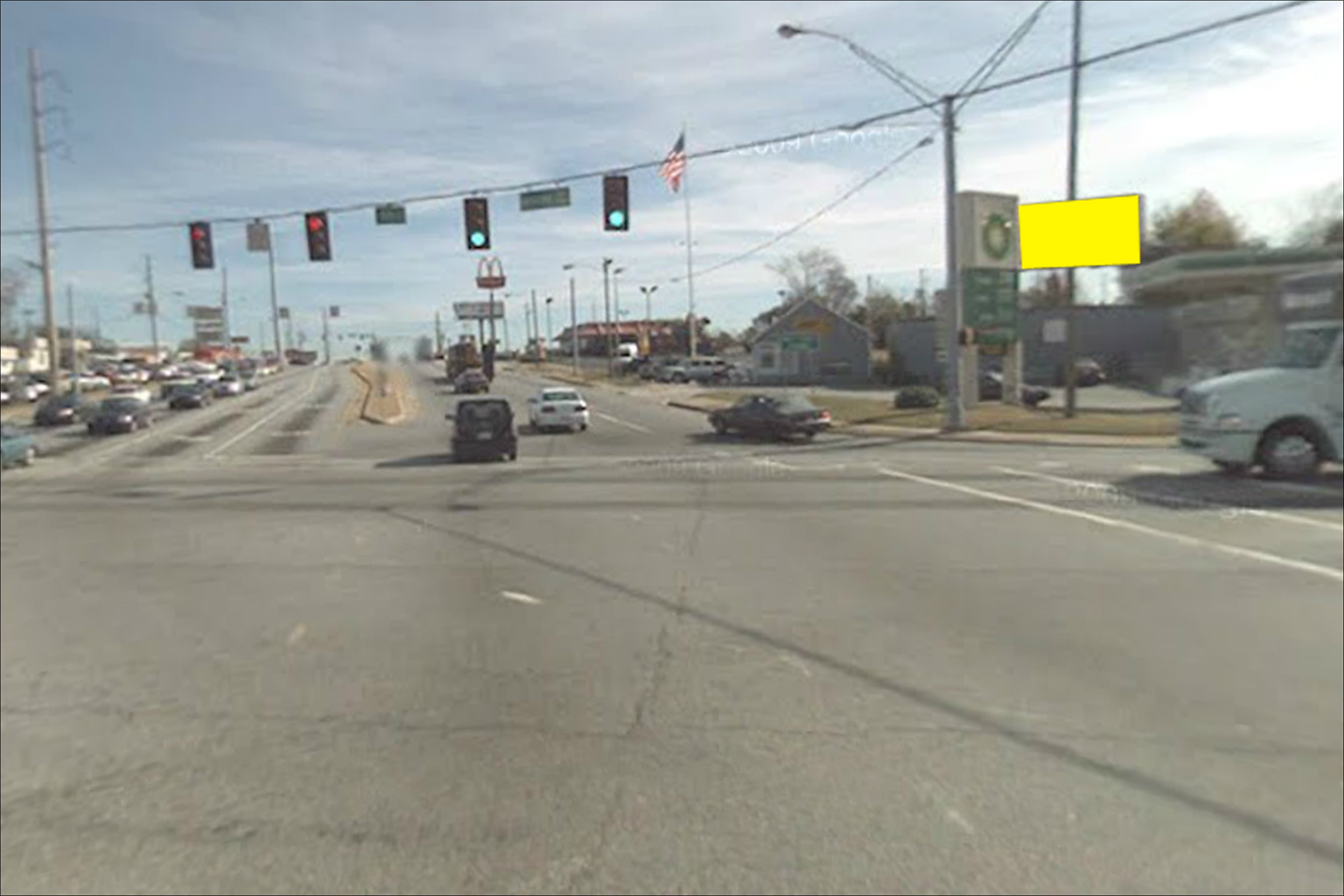 North X-Way E/O Veterans Pkwy S/S